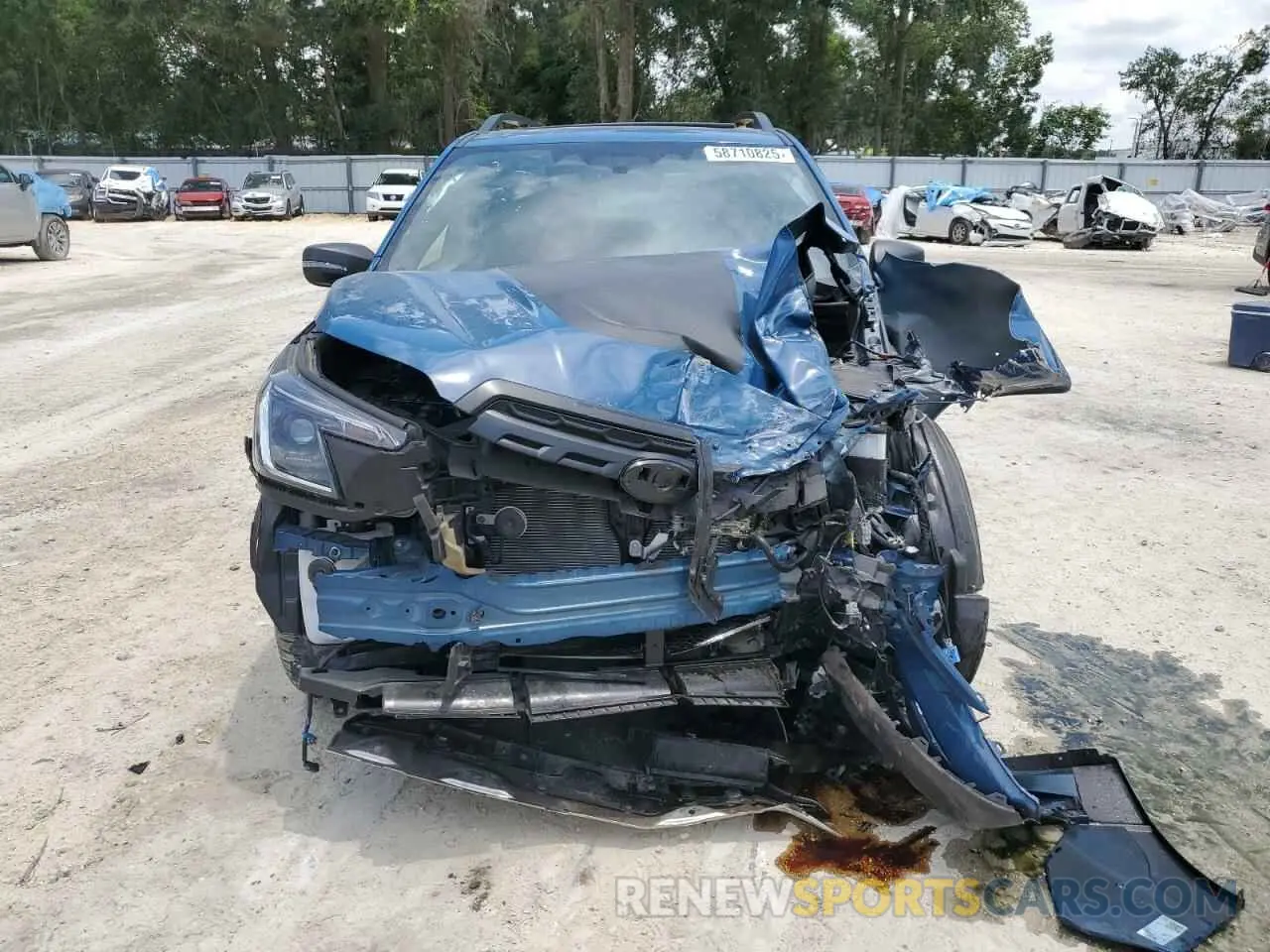 5 Photograph of a damaged car JF2SKAMC7NH447240 SUBARU FORESTER 2022