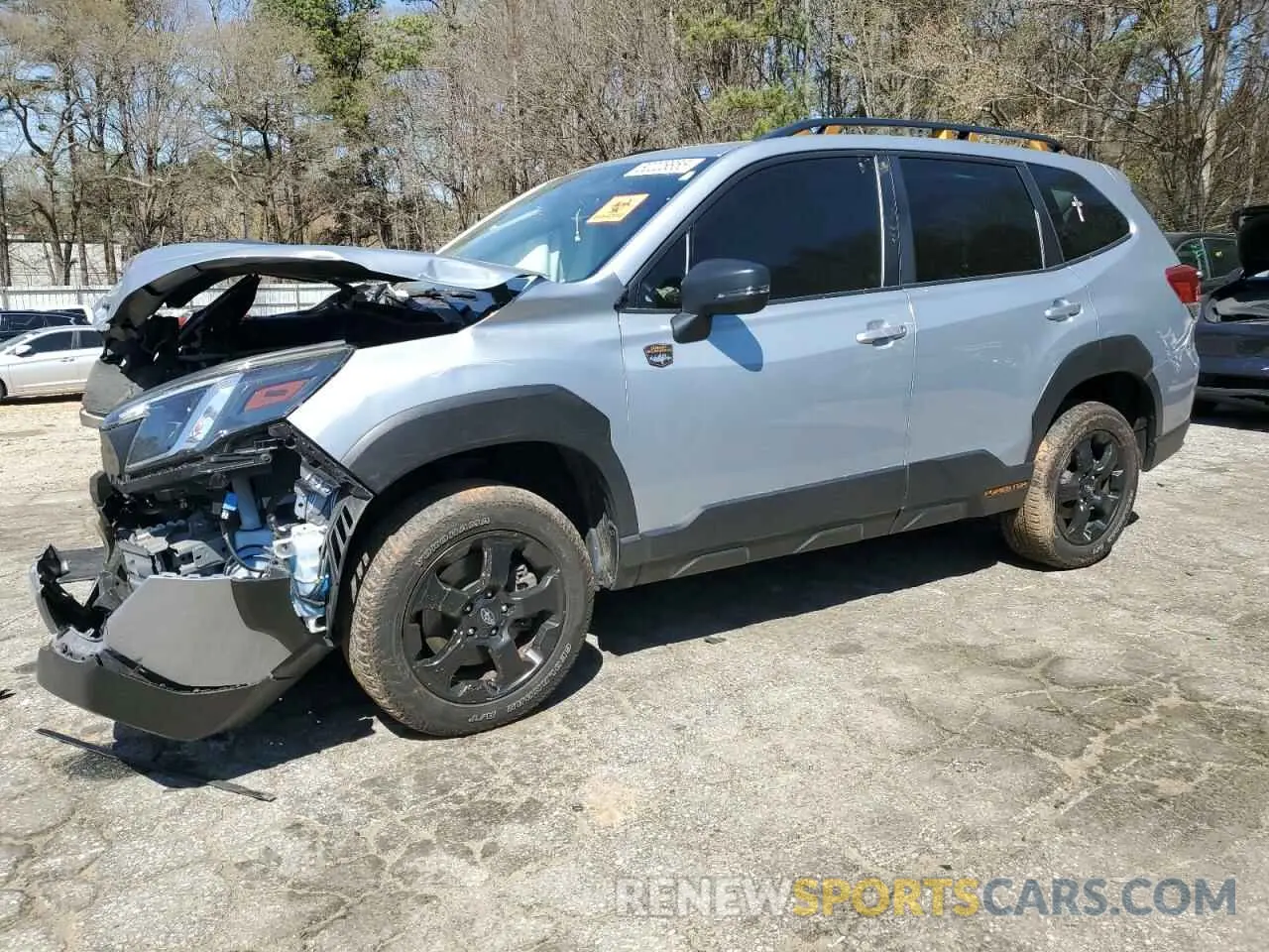 1 Photograph of a damaged car JF2SKAMC7NH470663 SUBARU FORESTER 2022
