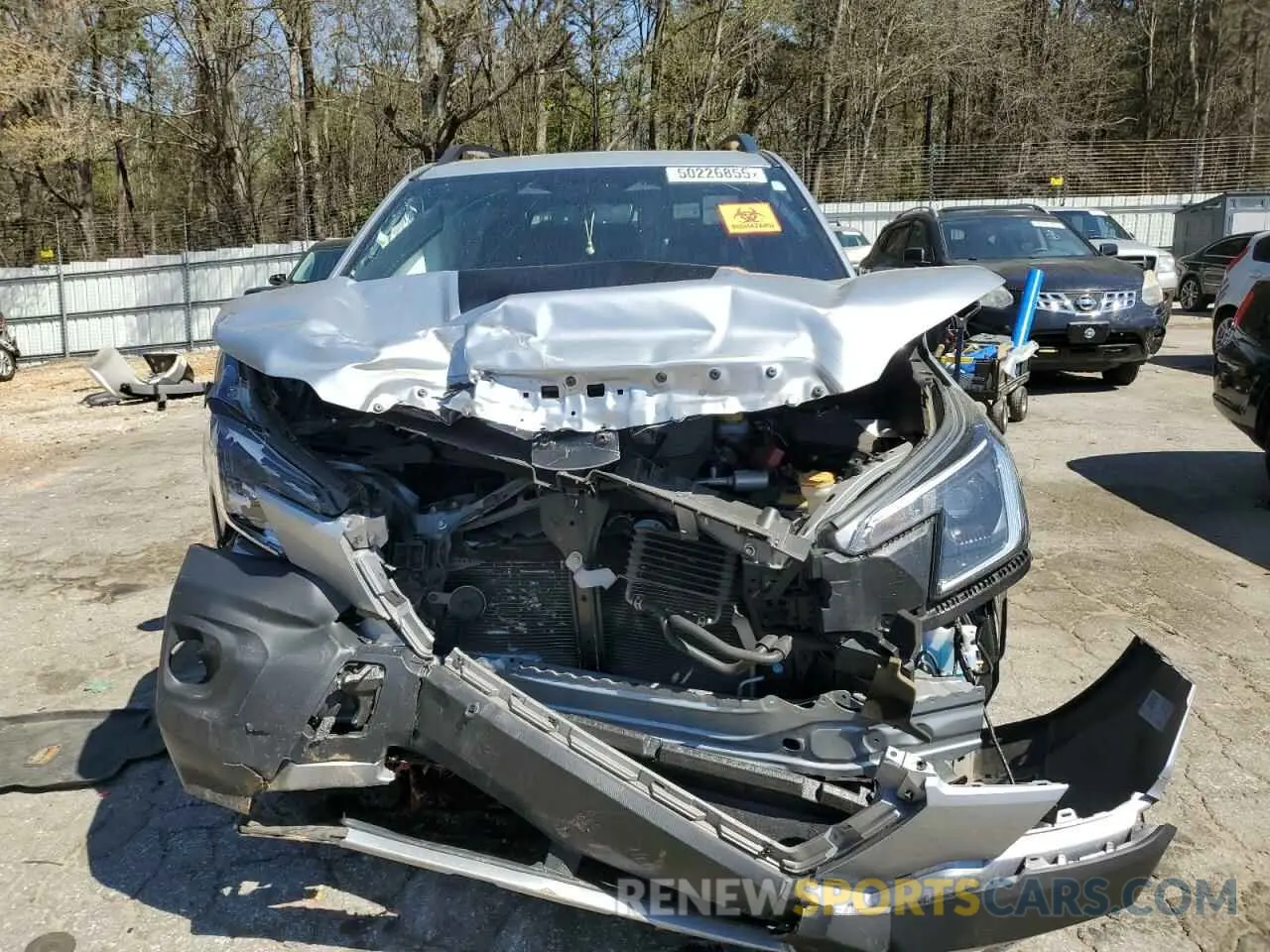 5 Photograph of a damaged car JF2SKAMC7NH470663 SUBARU FORESTER 2022
