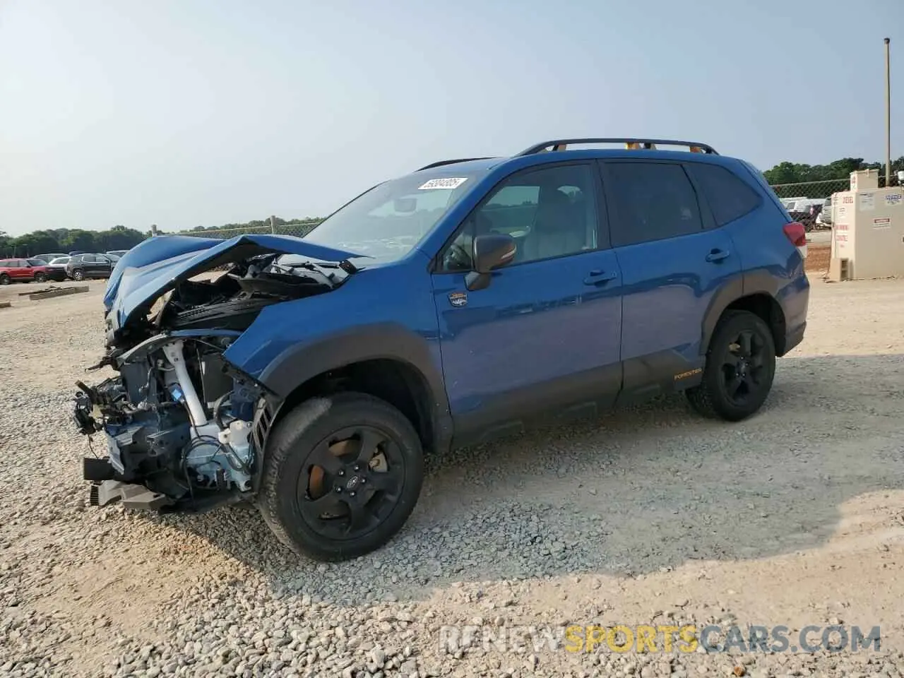 1 Photograph of a damaged car JF2SKAMC7NH525886 SUBARU FORESTER 2022
