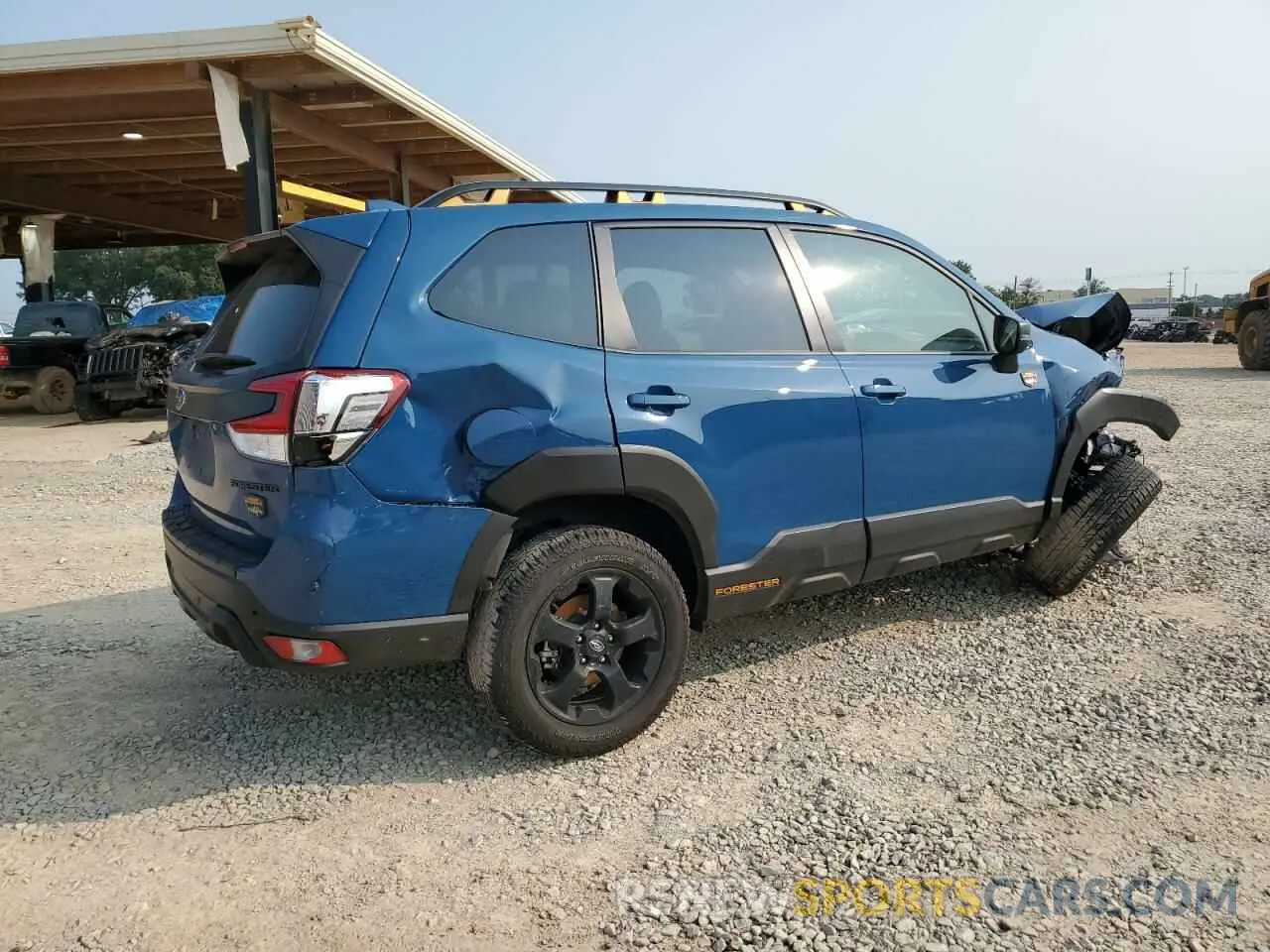 3 Photograph of a damaged car JF2SKAMC7NH525886 SUBARU FORESTER 2022