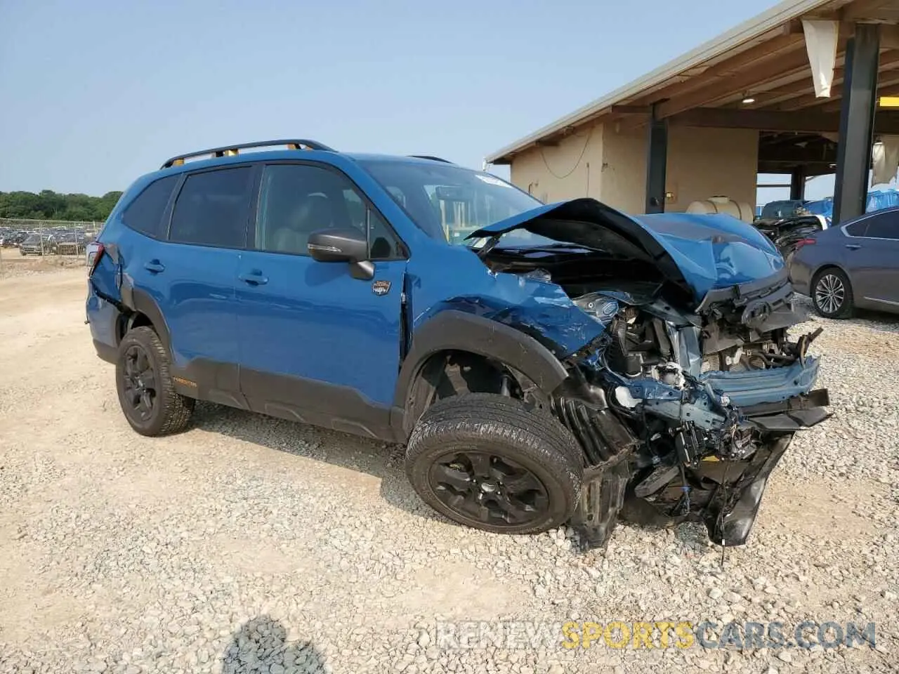 4 Photograph of a damaged car JF2SKAMC7NH525886 SUBARU FORESTER 2022