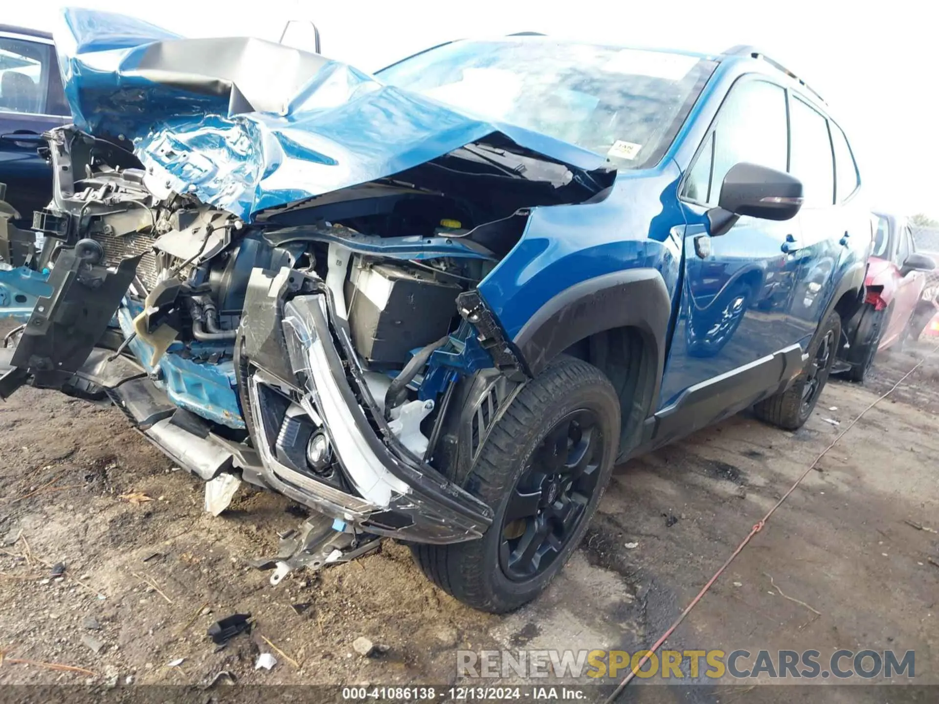 2 Photograph of a damaged car JF2SKAMC8NH410858 SUBARU FORESTER 2022