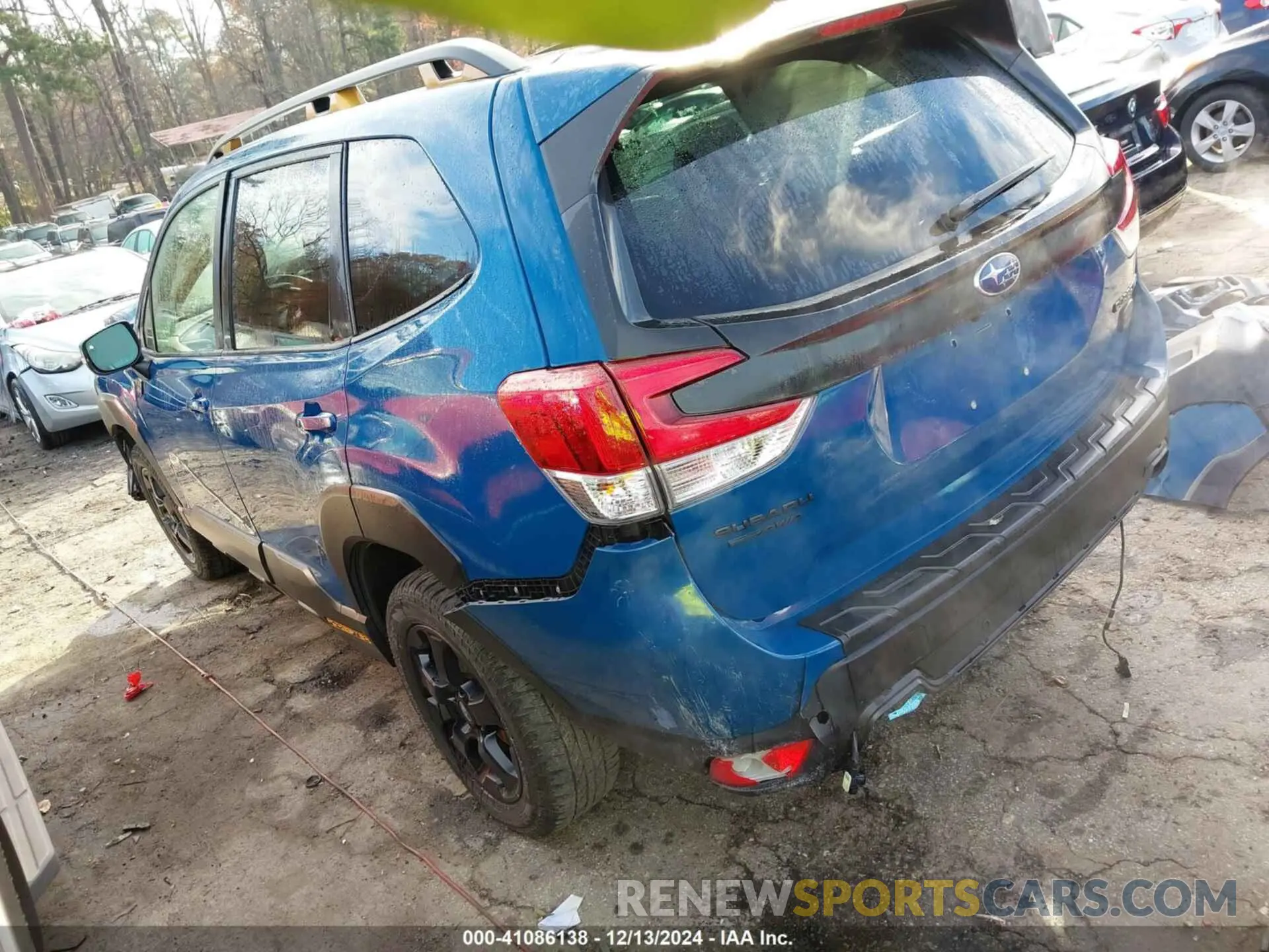 3 Photograph of a damaged car JF2SKAMC8NH410858 SUBARU FORESTER 2022
