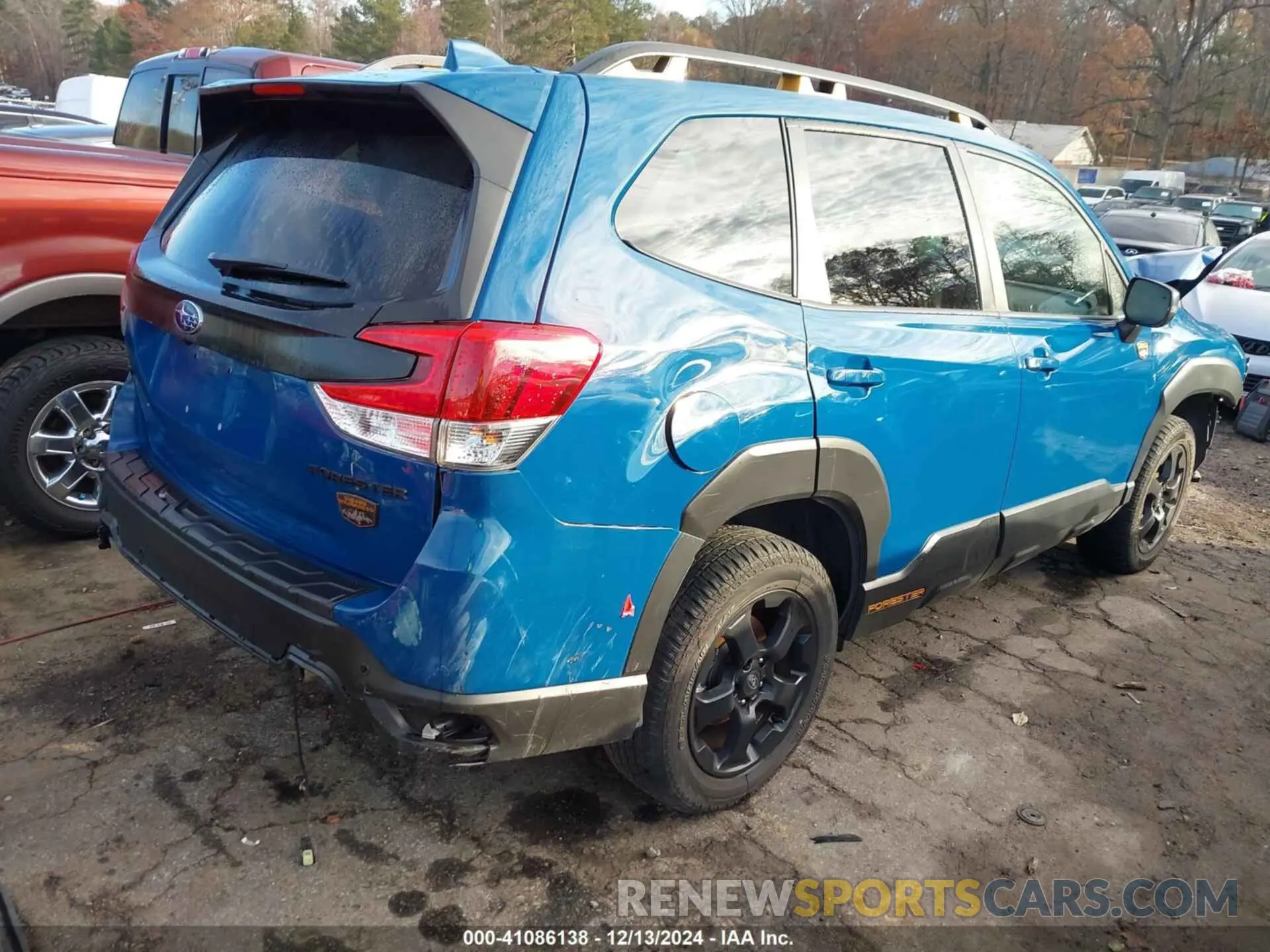 4 Photograph of a damaged car JF2SKAMC8NH410858 SUBARU FORESTER 2022