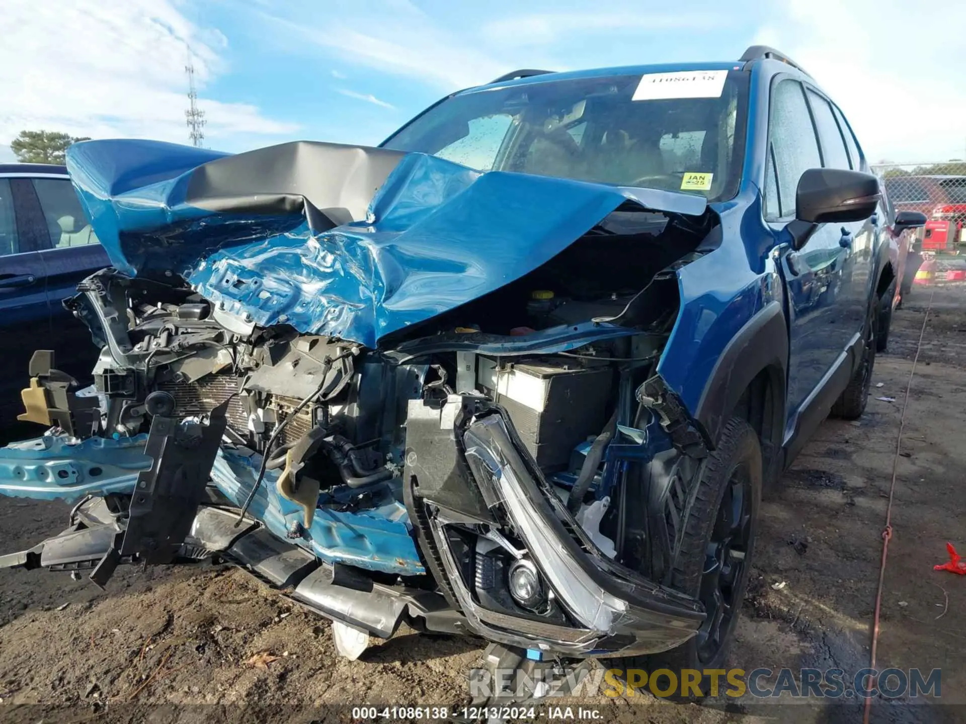 6 Photograph of a damaged car JF2SKAMC8NH410858 SUBARU FORESTER 2022