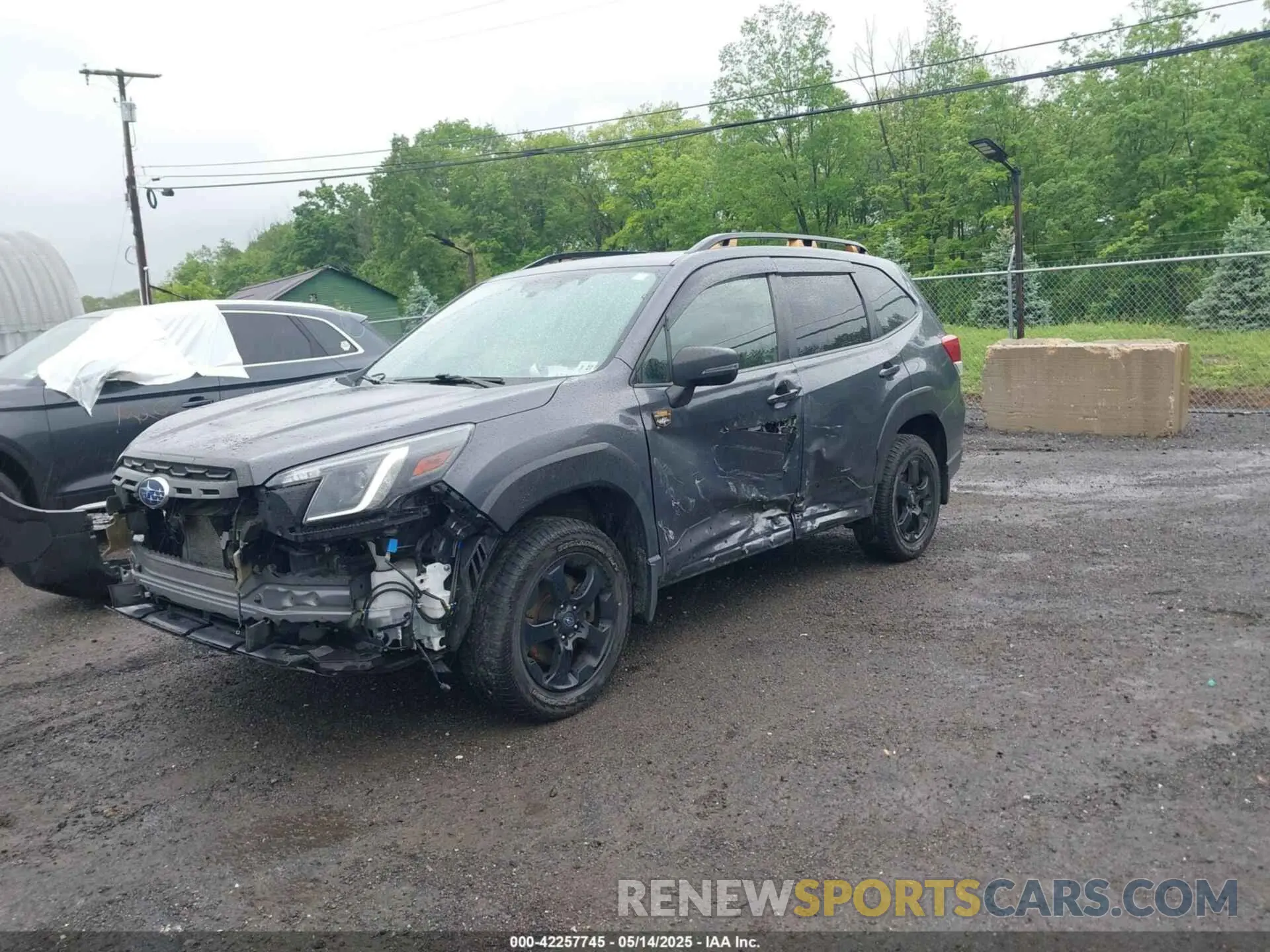 2 Photograph of a damaged car JF2SKAMC9NH405443 SUBARU FORESTER 2022
