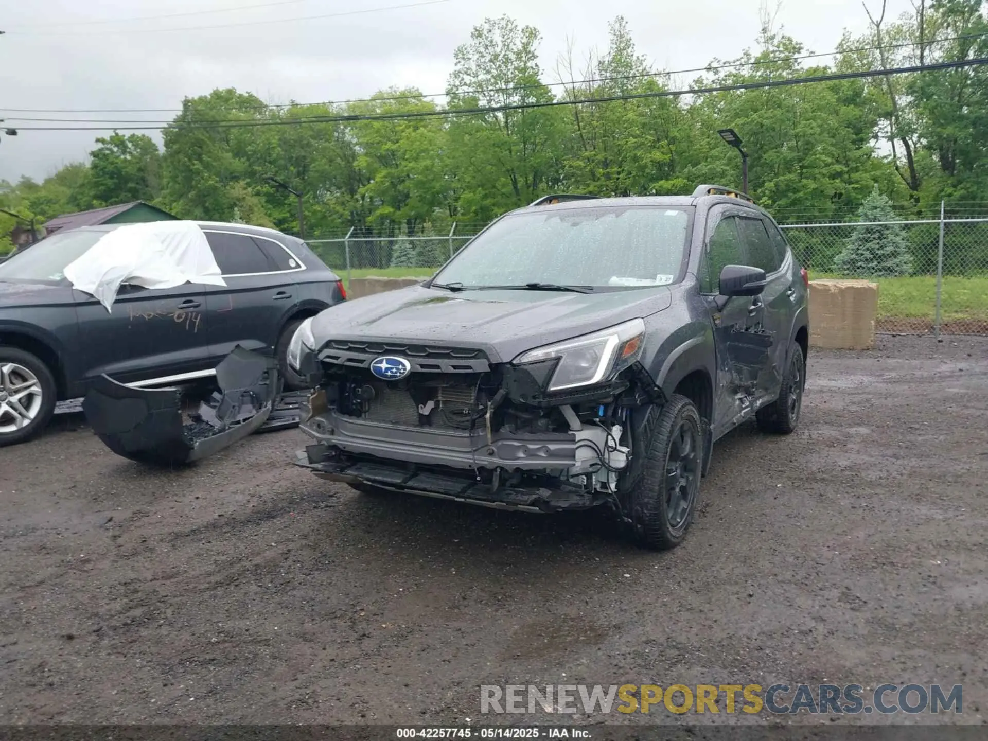 6 Photograph of a damaged car JF2SKAMC9NH405443 SUBARU FORESTER 2022