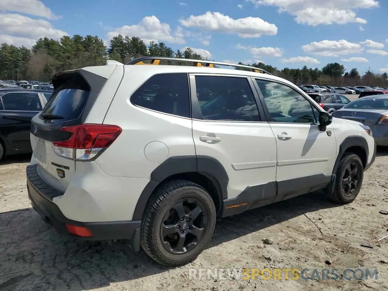 3 Photograph of a damaged car JF2SKAMC9NH405541 SUBARU FORESTER 2022