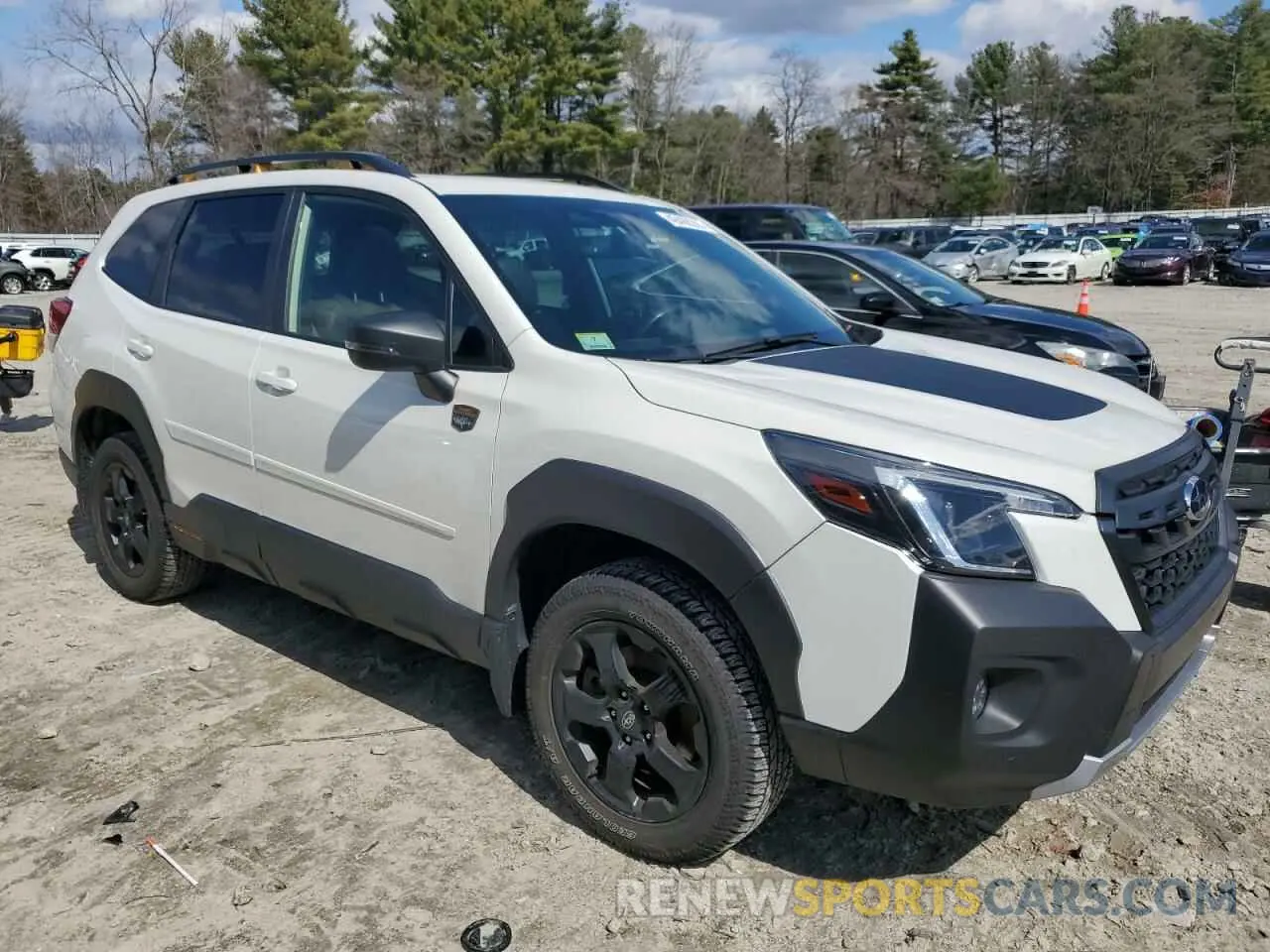 4 Photograph of a damaged car JF2SKAMC9NH405541 SUBARU FORESTER 2022