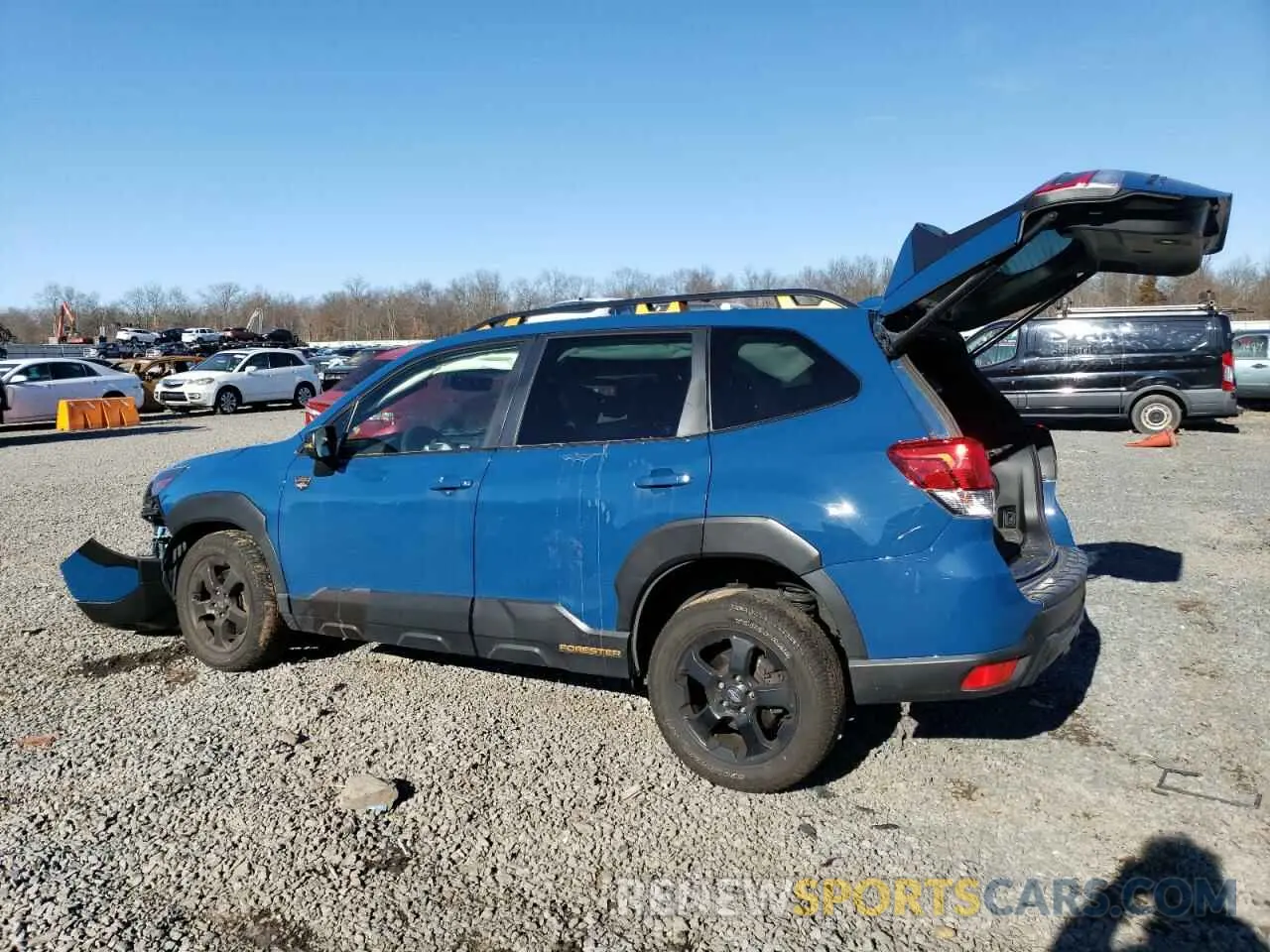2 Photograph of a damaged car JF2SKAMC9NH419780 SUBARU FORESTER 2022