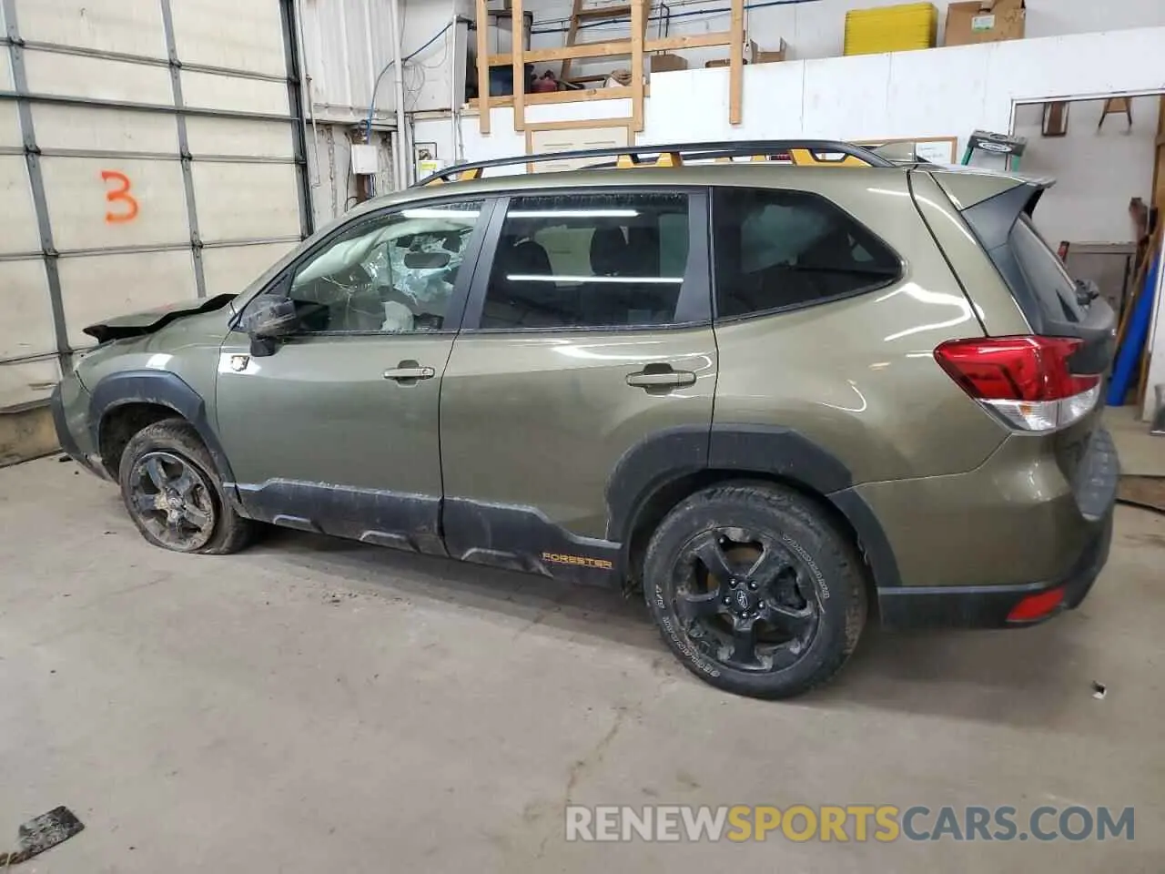 2 Photograph of a damaged car JF2SKAMC9NH506045 SUBARU FORESTER 2022