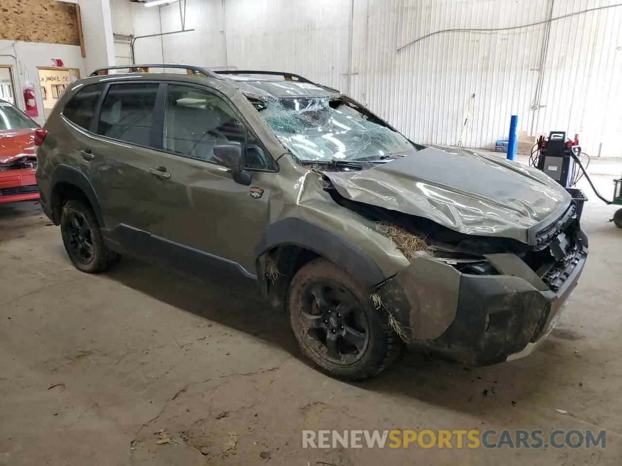 4 Photograph of a damaged car JF2SKAMC9NH506045 SUBARU FORESTER 2022