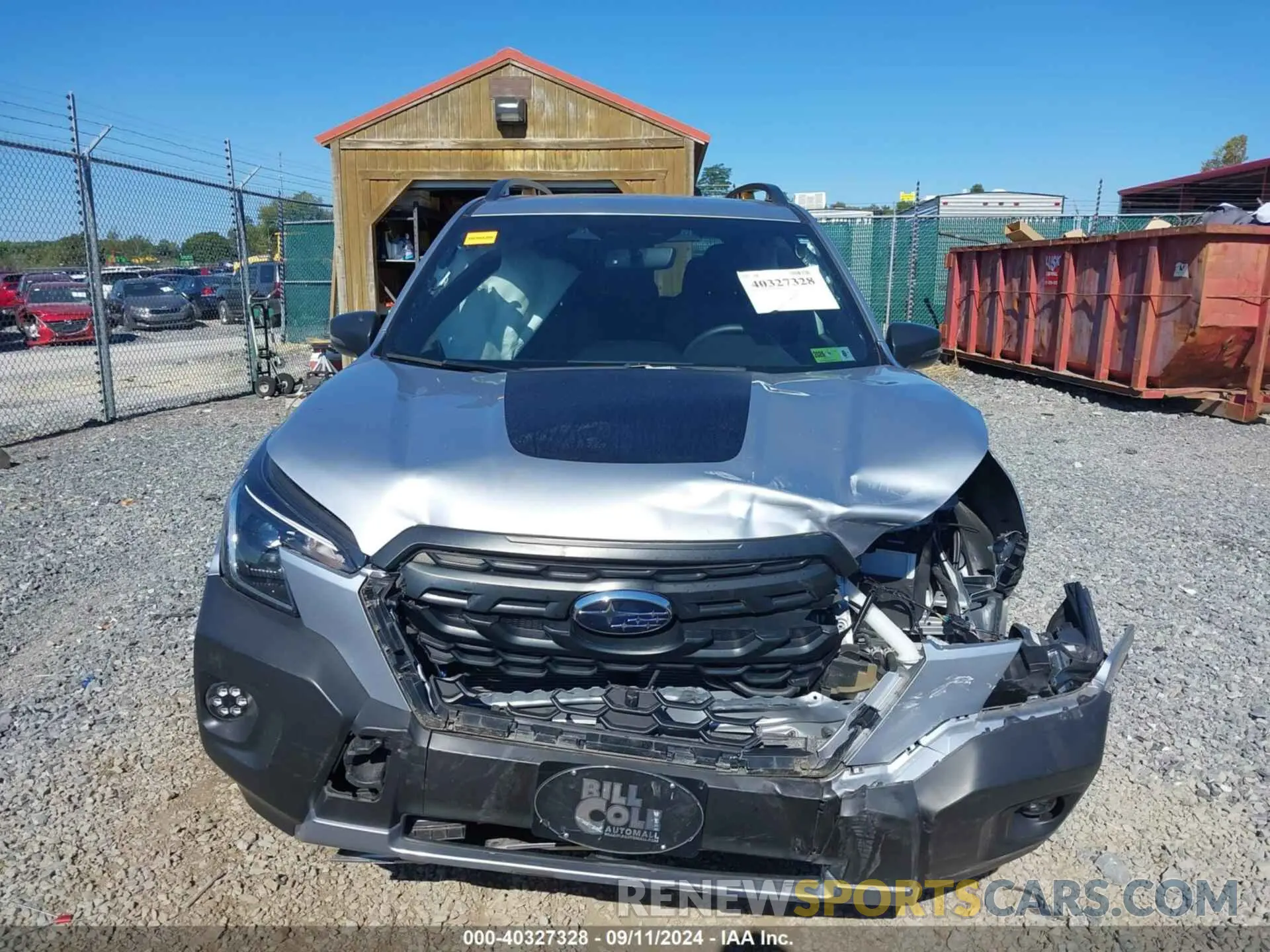 12 Photograph of a damaged car JF2SKAMCXNH463982 SUBARU FORESTER 2022