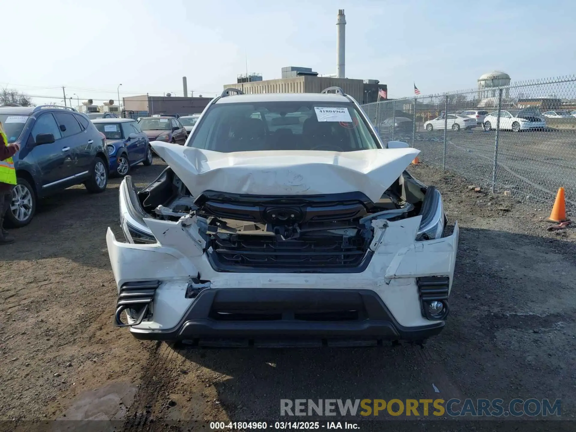 12 Photograph of a damaged car JF2SKANC8NH475644 SUBARU FORESTER 2022