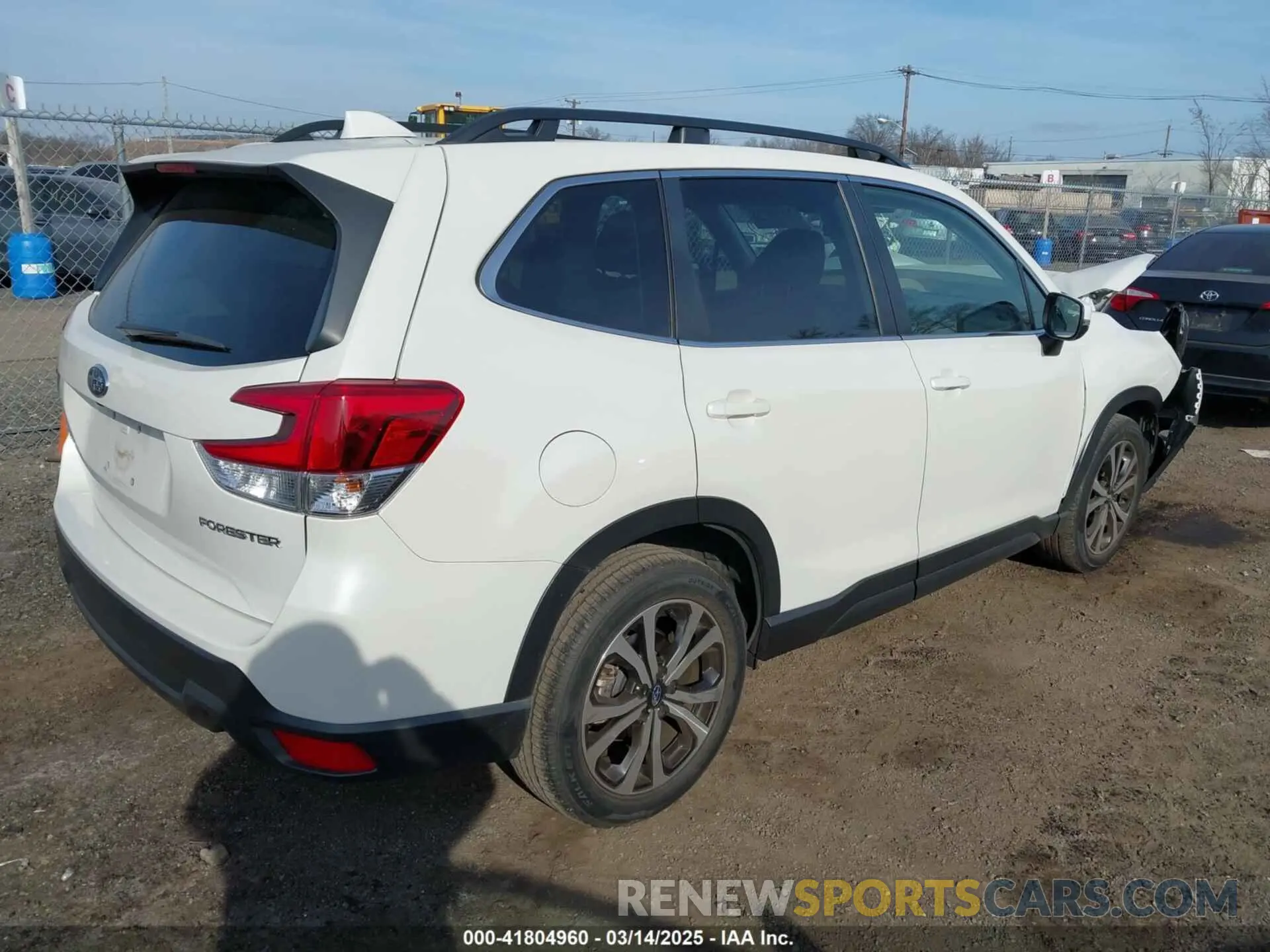 4 Photograph of a damaged car JF2SKANC8NH475644 SUBARU FORESTER 2022