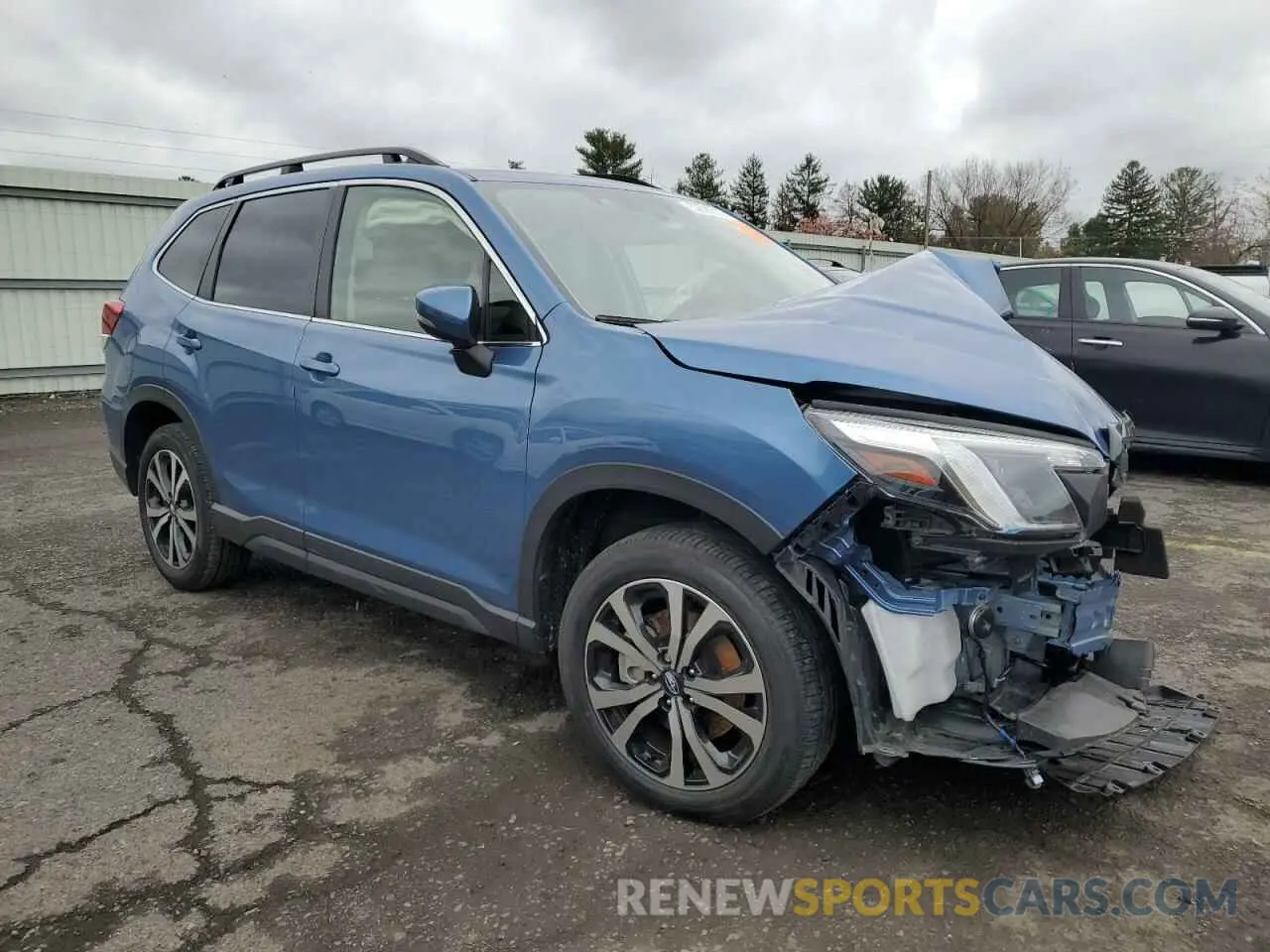 4 Photograph of a damaged car JF2SKAPC0NH476428 SUBARU FORESTER 2022