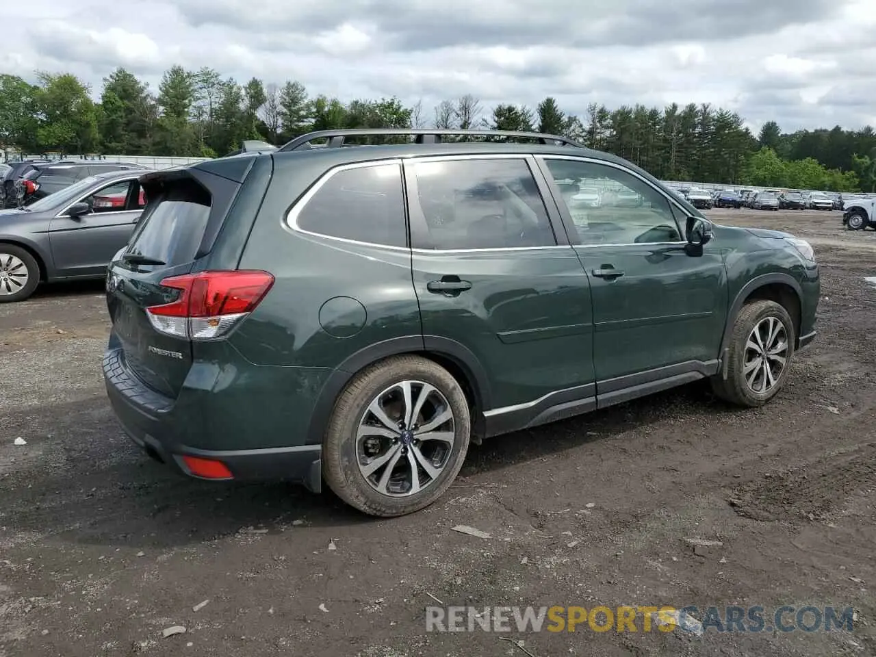 3 Photograph of a damaged car JF2SKAPC0NH478700 SUBARU FORESTER 2022