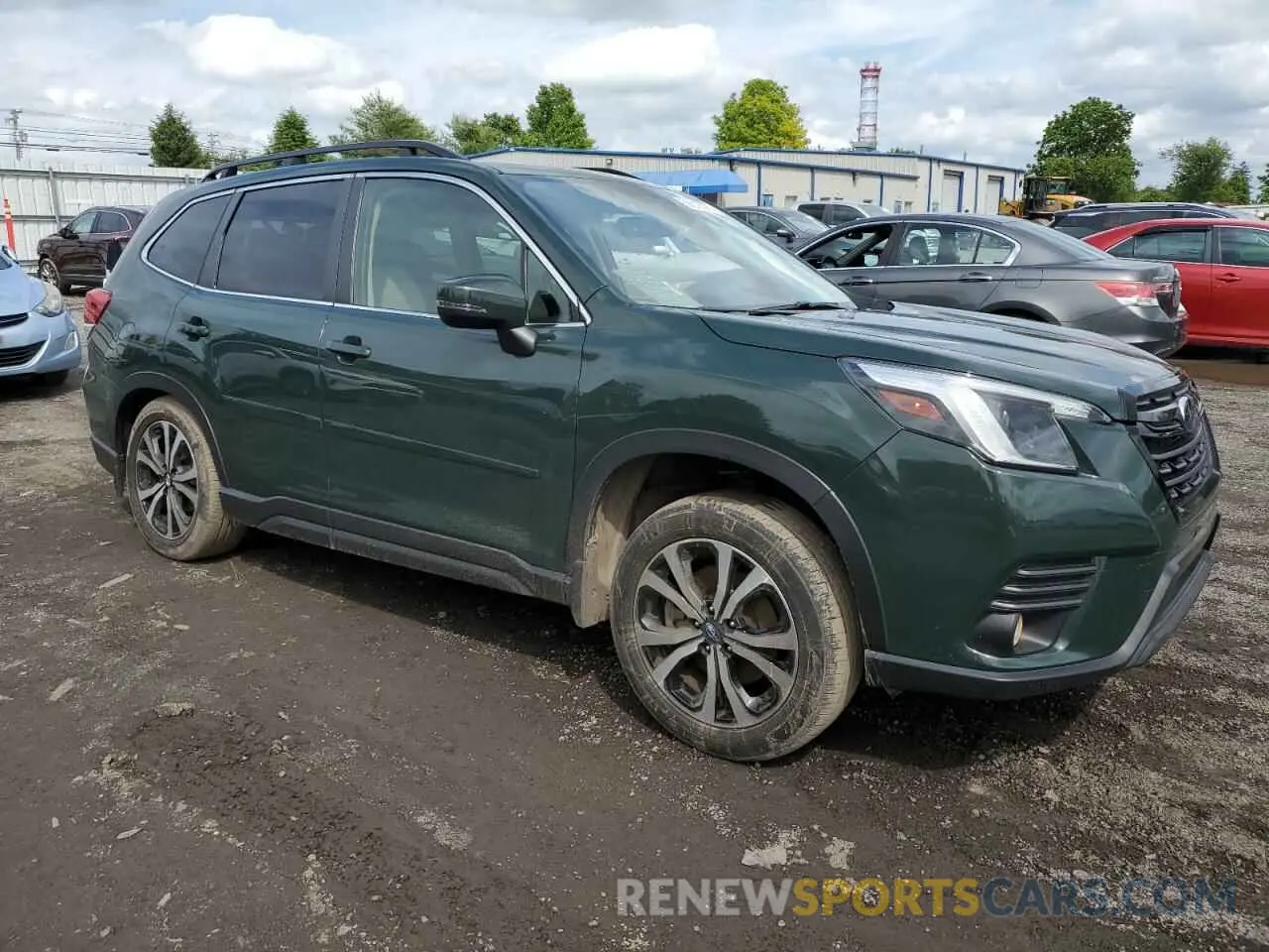 4 Photograph of a damaged car JF2SKAPC0NH478700 SUBARU FORESTER 2022