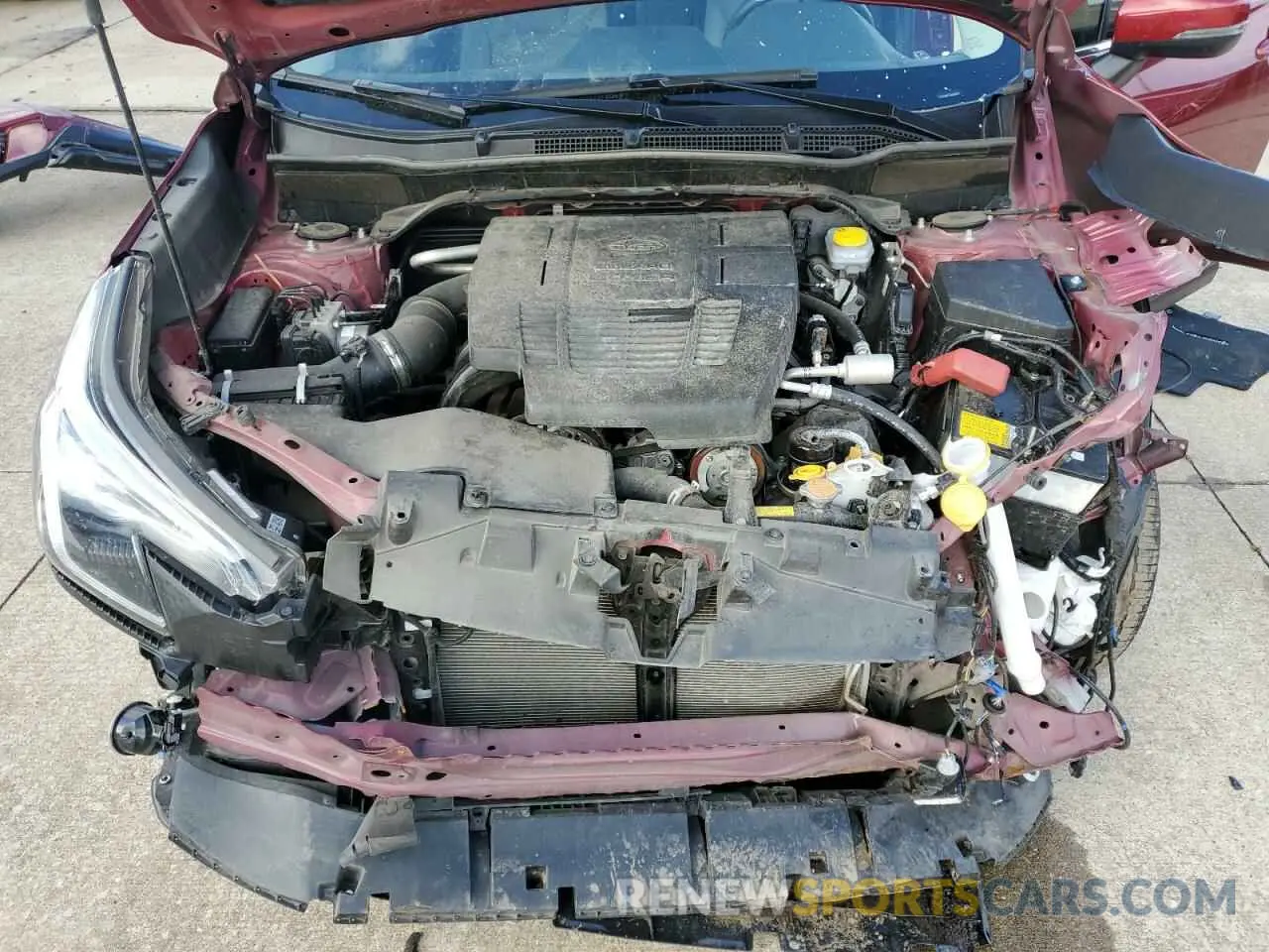 12 Photograph of a damaged car JF2SKAPC2NH470825 SUBARU FORESTER 2022