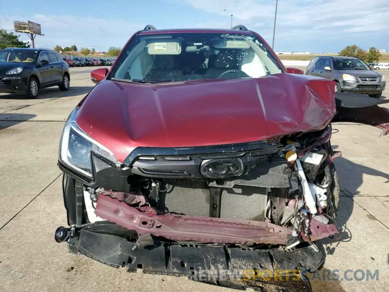 5 Photograph of a damaged car JF2SKAPC2NH470825 SUBARU FORESTER 2022