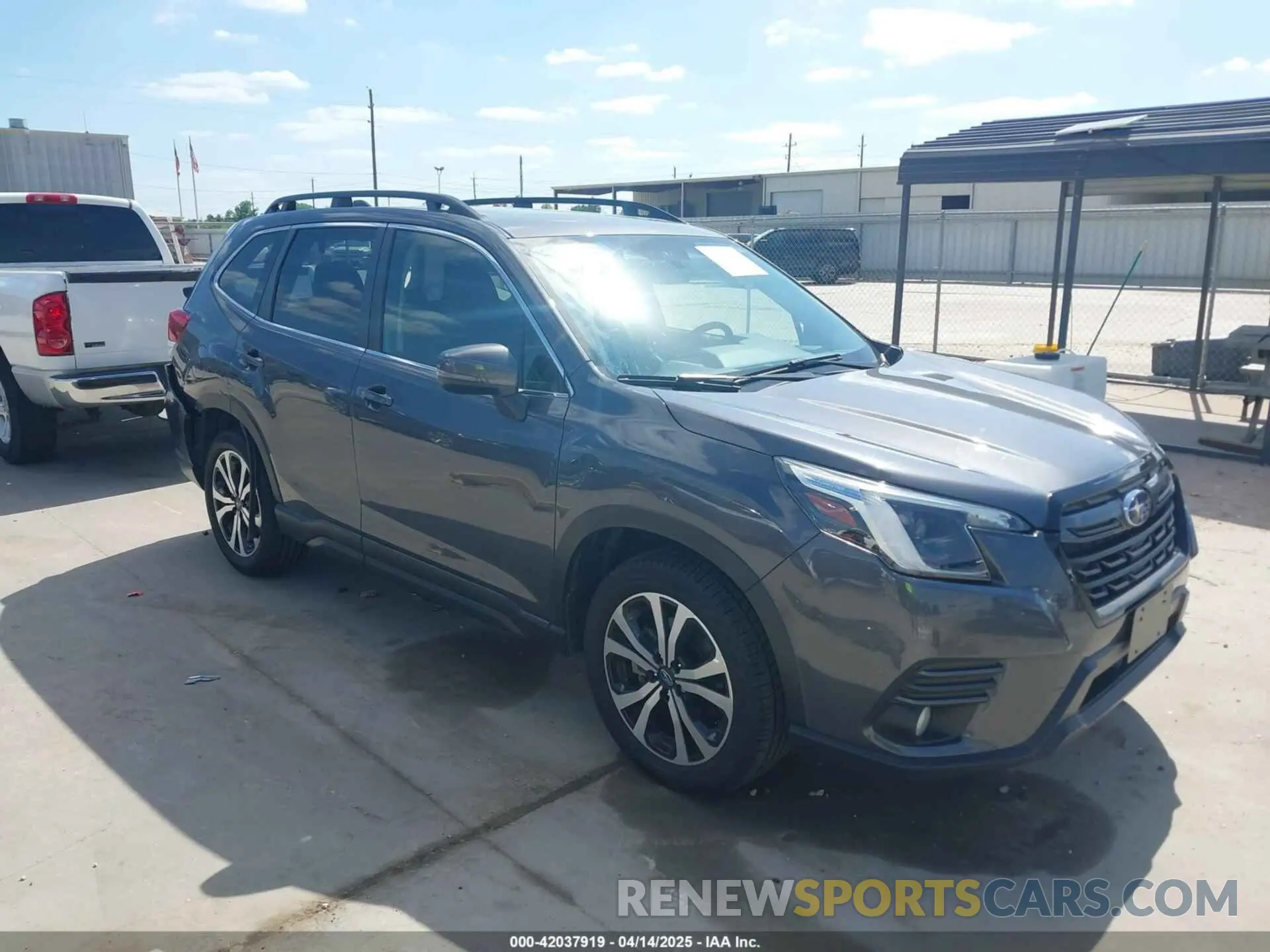 1 Photograph of a damaged car JF2SKAPC3NH408415 SUBARU FORESTER 2022