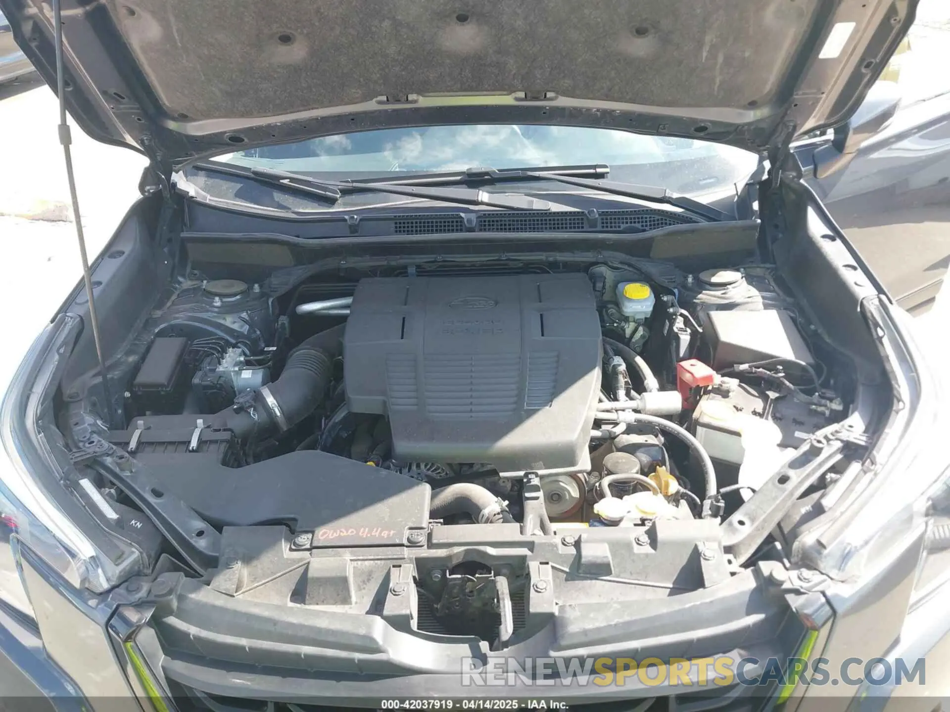 10 Photograph of a damaged car JF2SKAPC3NH408415 SUBARU FORESTER 2022
