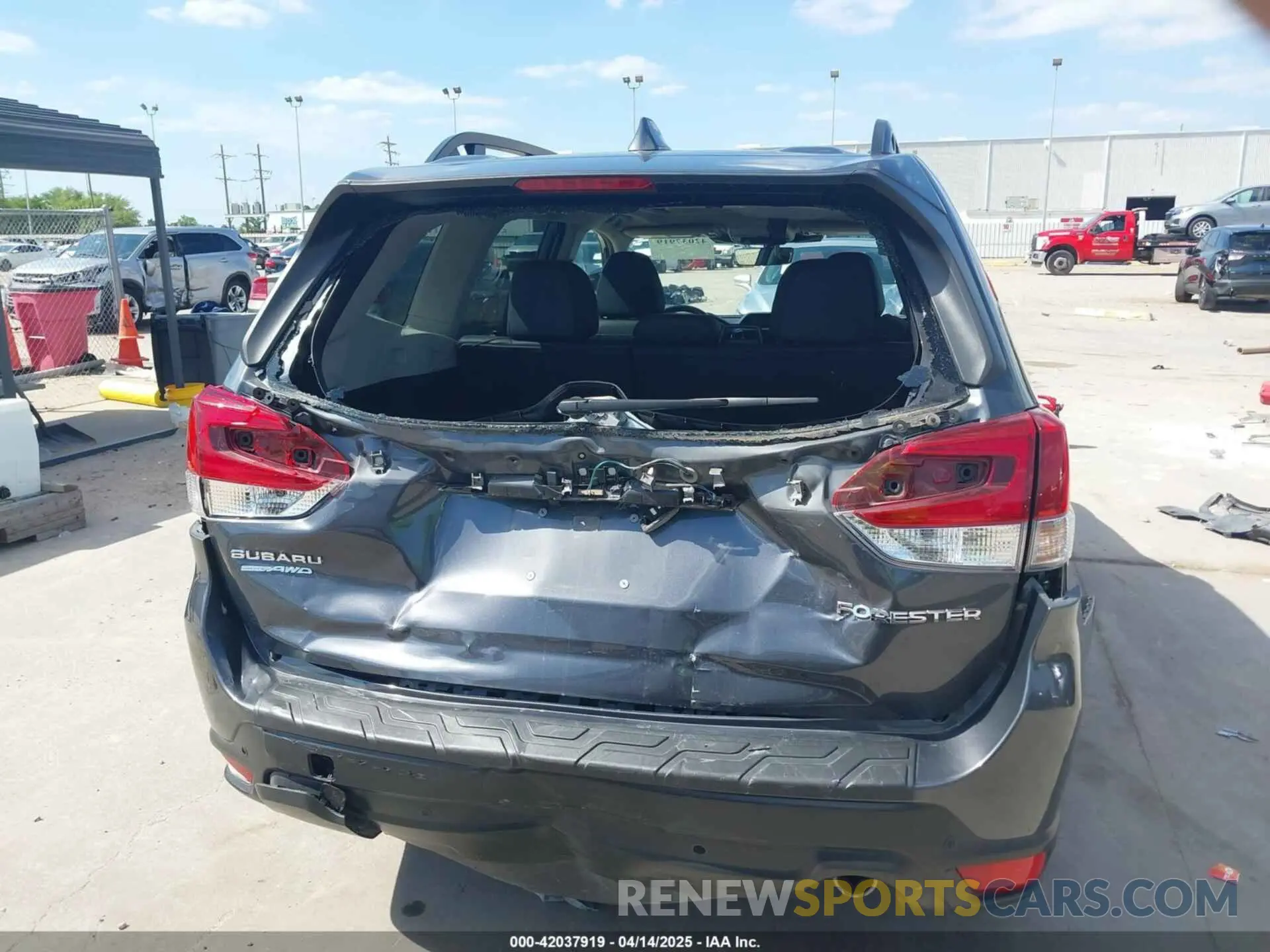 16 Photograph of a damaged car JF2SKAPC3NH408415 SUBARU FORESTER 2022
