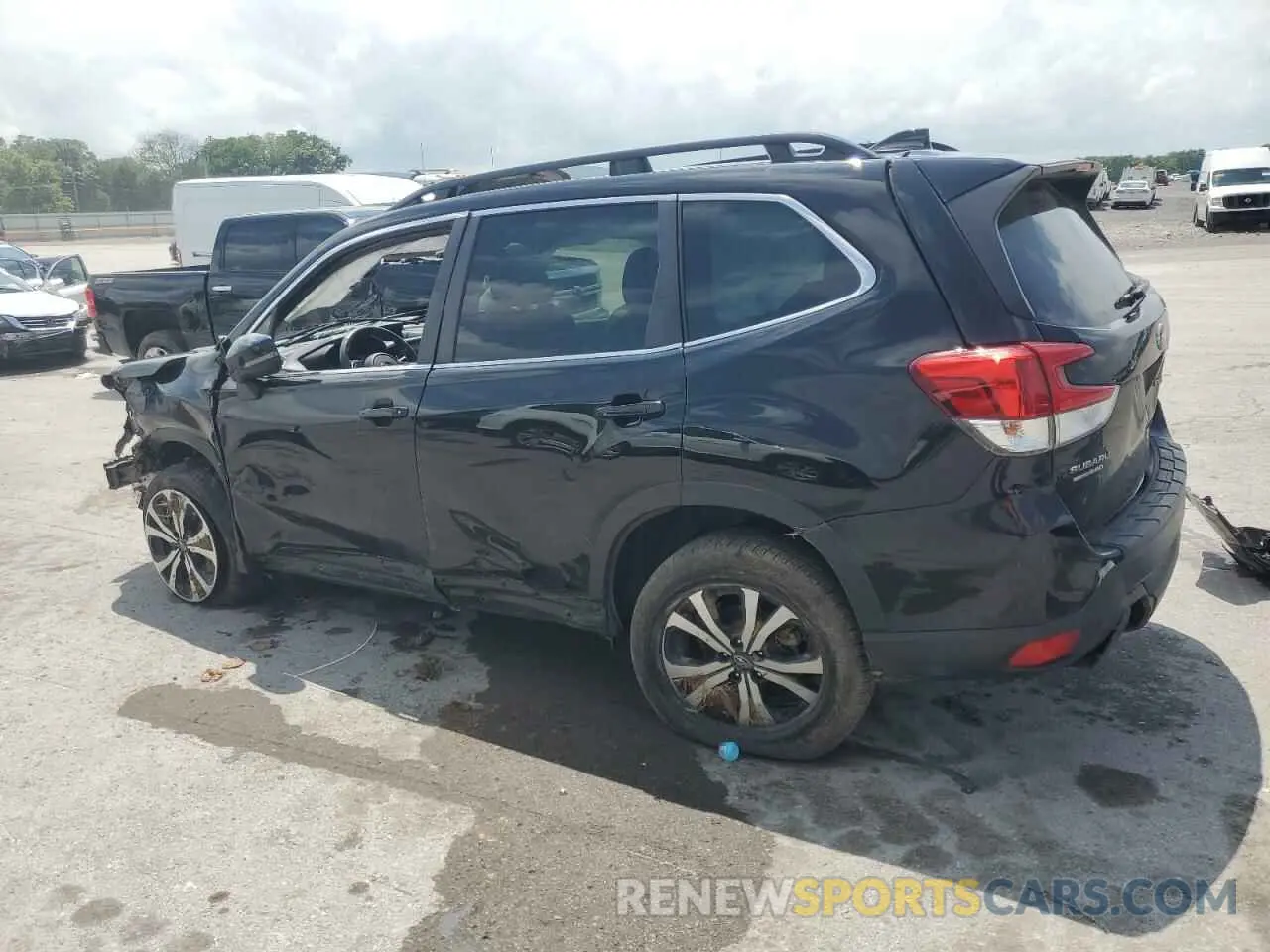 2 Photograph of a damaged car JF2SKAPC4NH401988 SUBARU FORESTER 2022