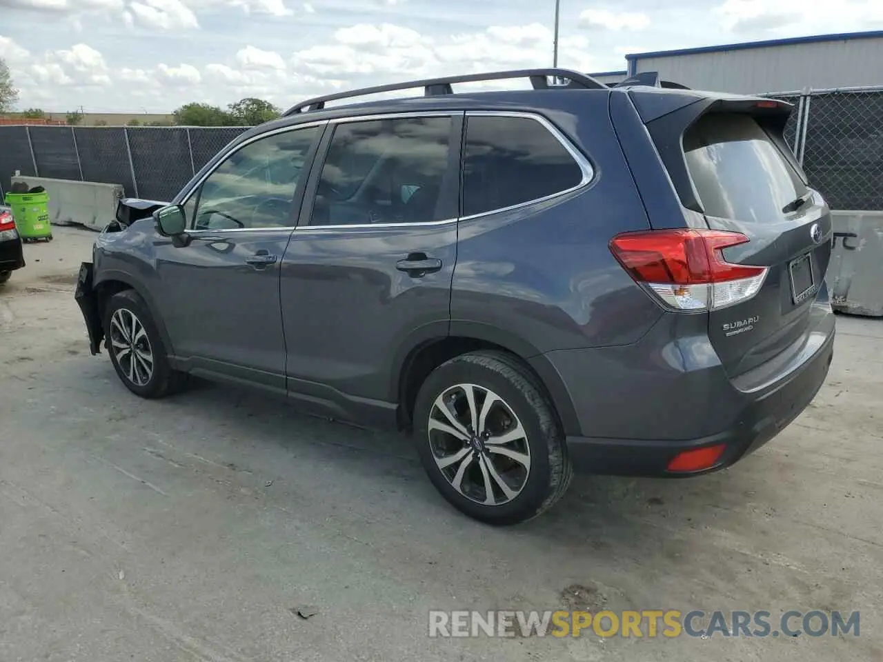 2 Photograph of a damaged car JF2SKAPC4NH522164 SUBARU FORESTER 2022