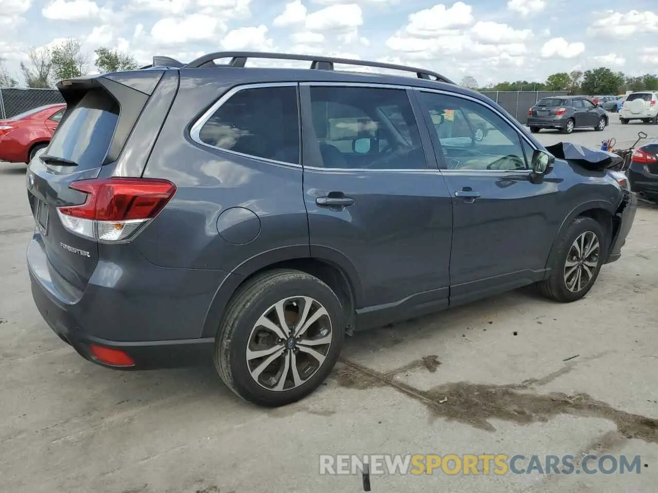 3 Photograph of a damaged car JF2SKAPC4NH522164 SUBARU FORESTER 2022