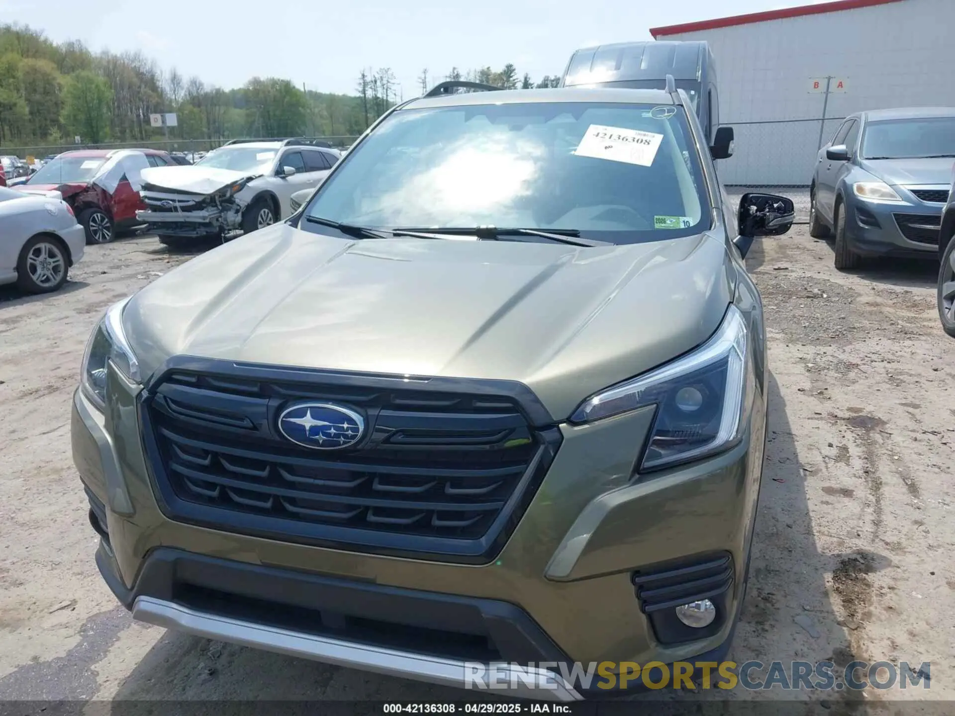 12 Photograph of a damaged car JF2SKAPC5NH440315 SUBARU FORESTER 2022