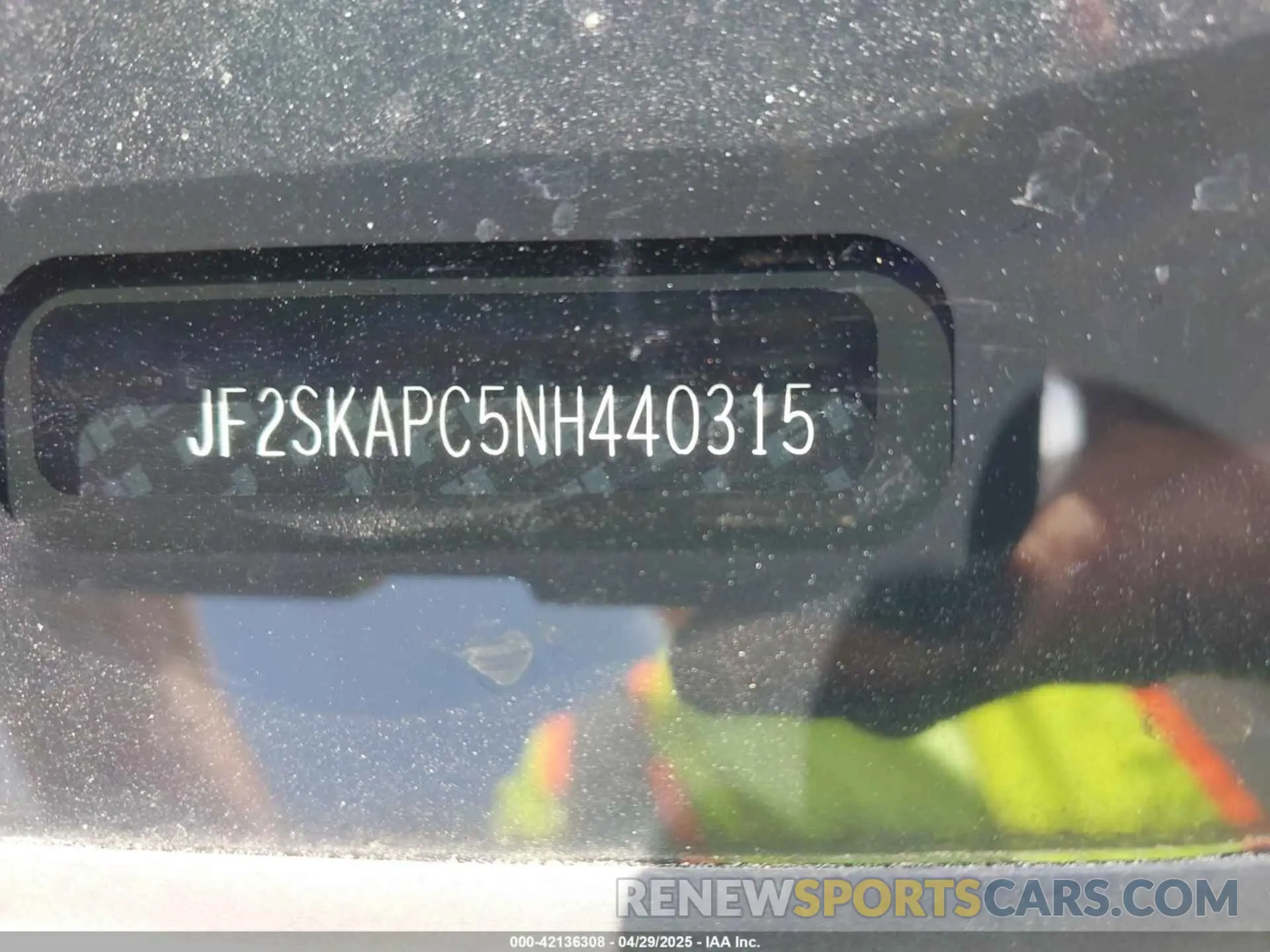 9 Photograph of a damaged car JF2SKAPC5NH440315 SUBARU FORESTER 2022