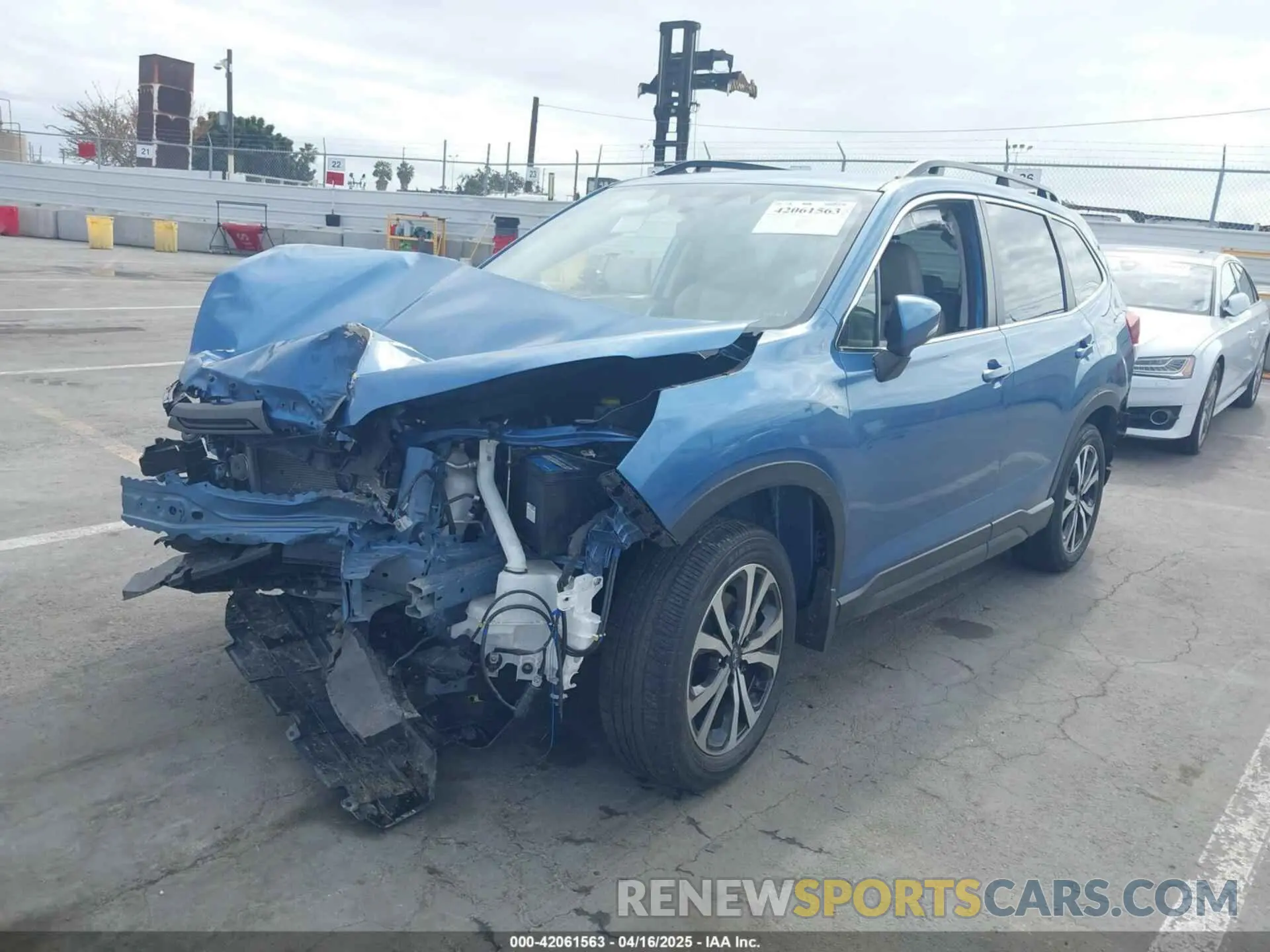 2 Photograph of a damaged car JF2SKAPC5NH519127 SUBARU FORESTER 2022