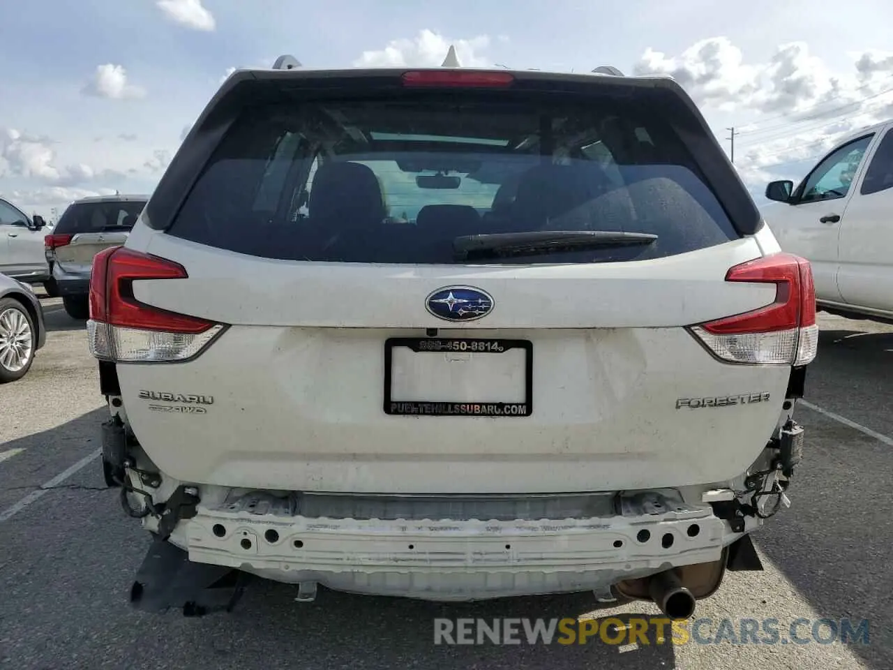 6 Photograph of a damaged car JF2SKAPC7NH418316 SUBARU FORESTER 2022