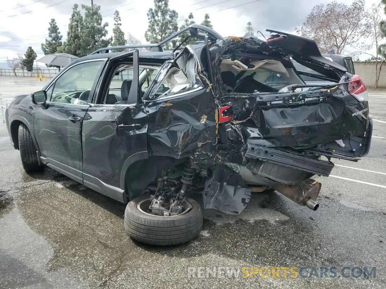 2 Photograph of a damaged car JF2SKAPC7NH519887 SUBARU FORESTER 2022