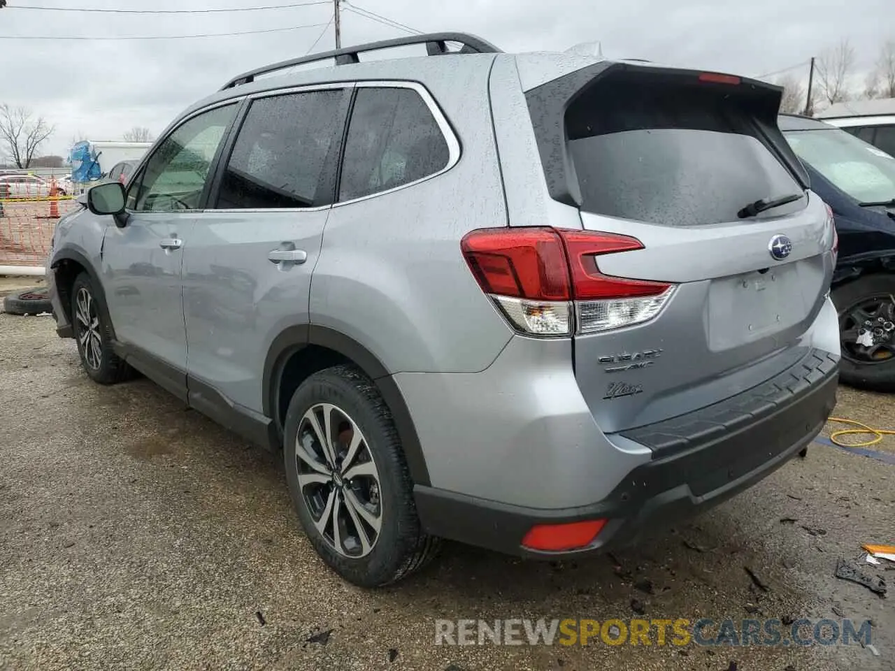 2 Photograph of a damaged car JF2SKAPC8NH444102 SUBARU FORESTER 2022