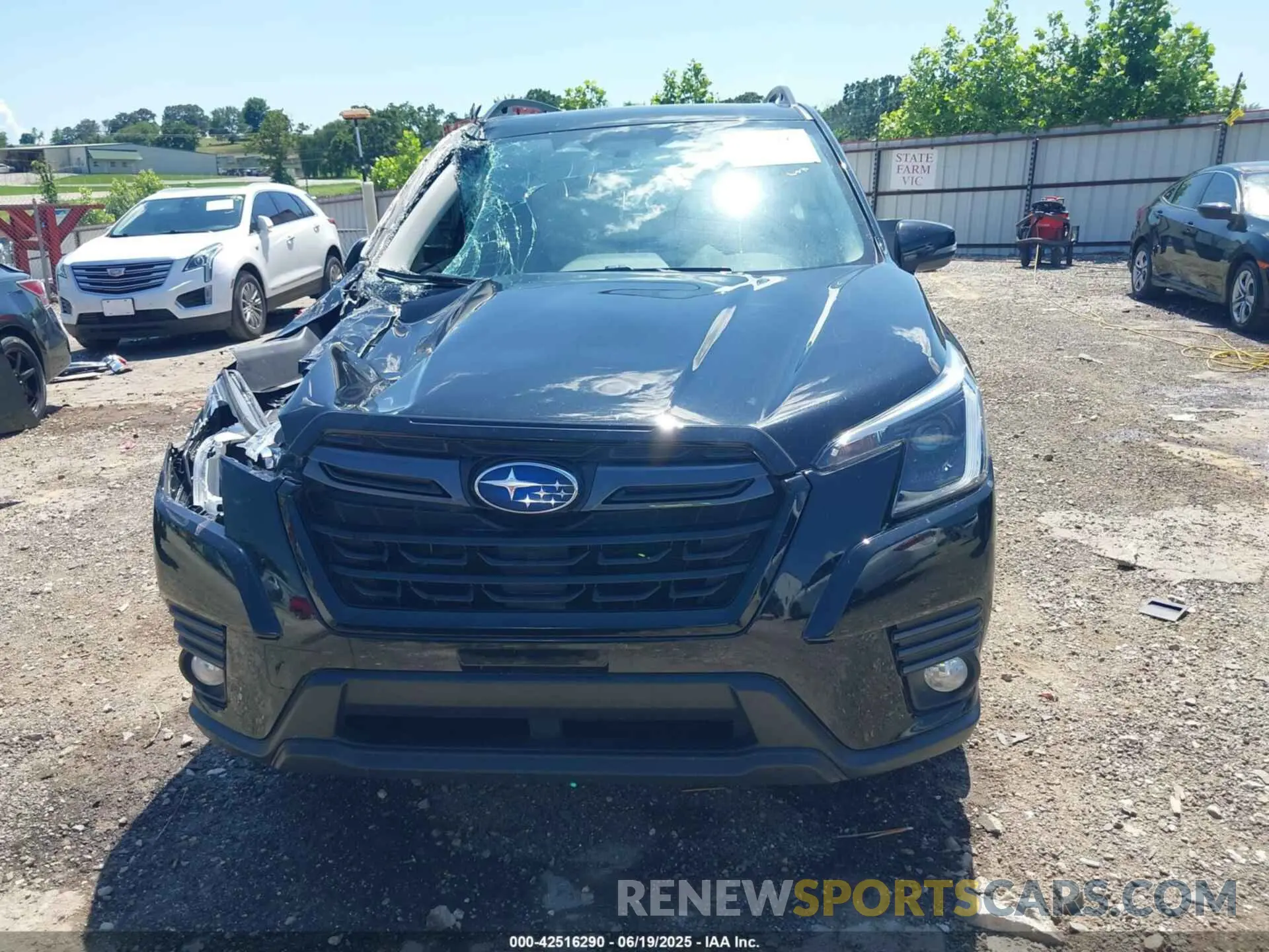 12 Photograph of a damaged car JF2SKAPC8NH469646 SUBARU FORESTER 2022