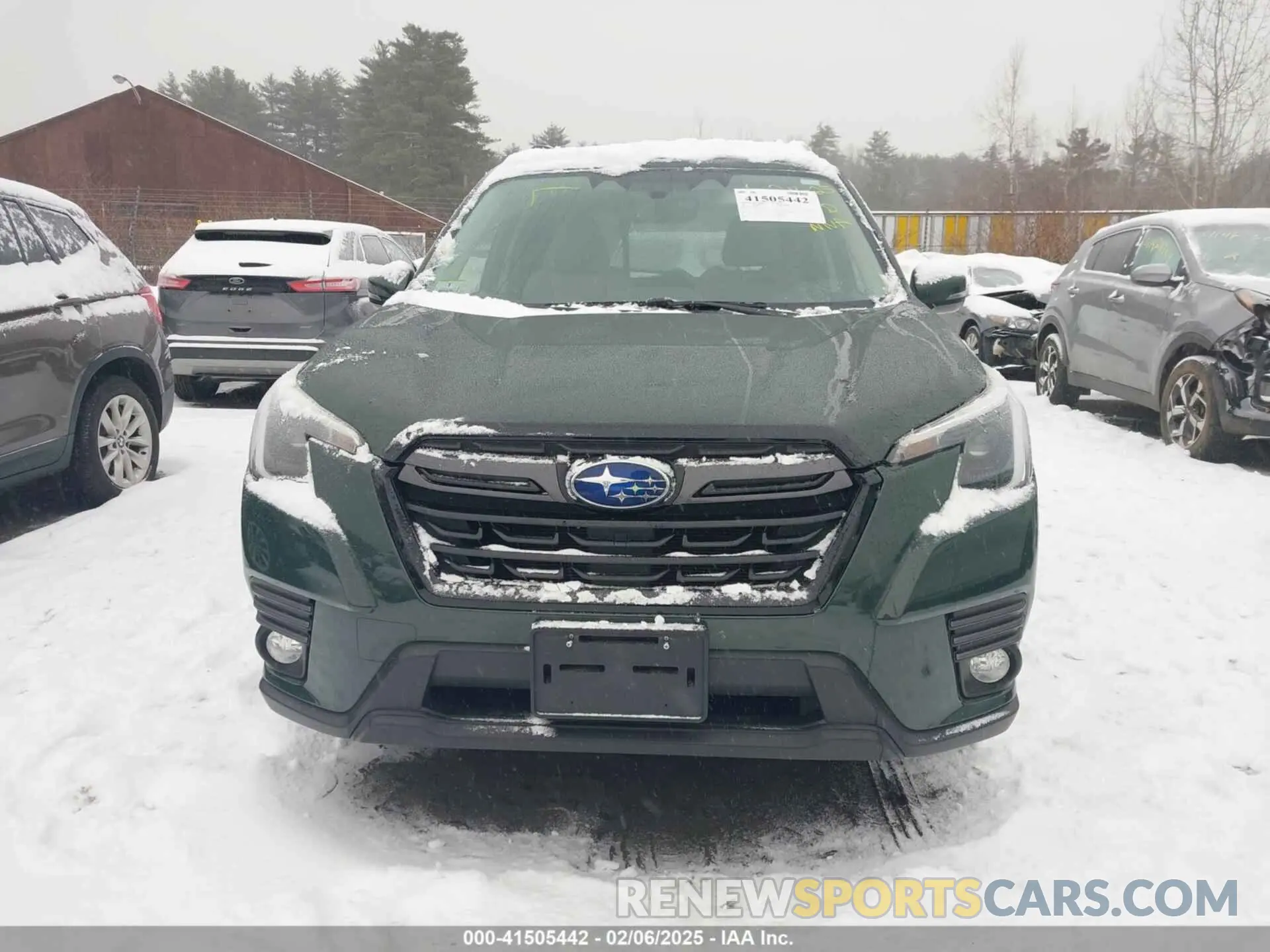 12 Photograph of a damaged car JF2SKAPC8NH511040 SUBARU FORESTER 2022