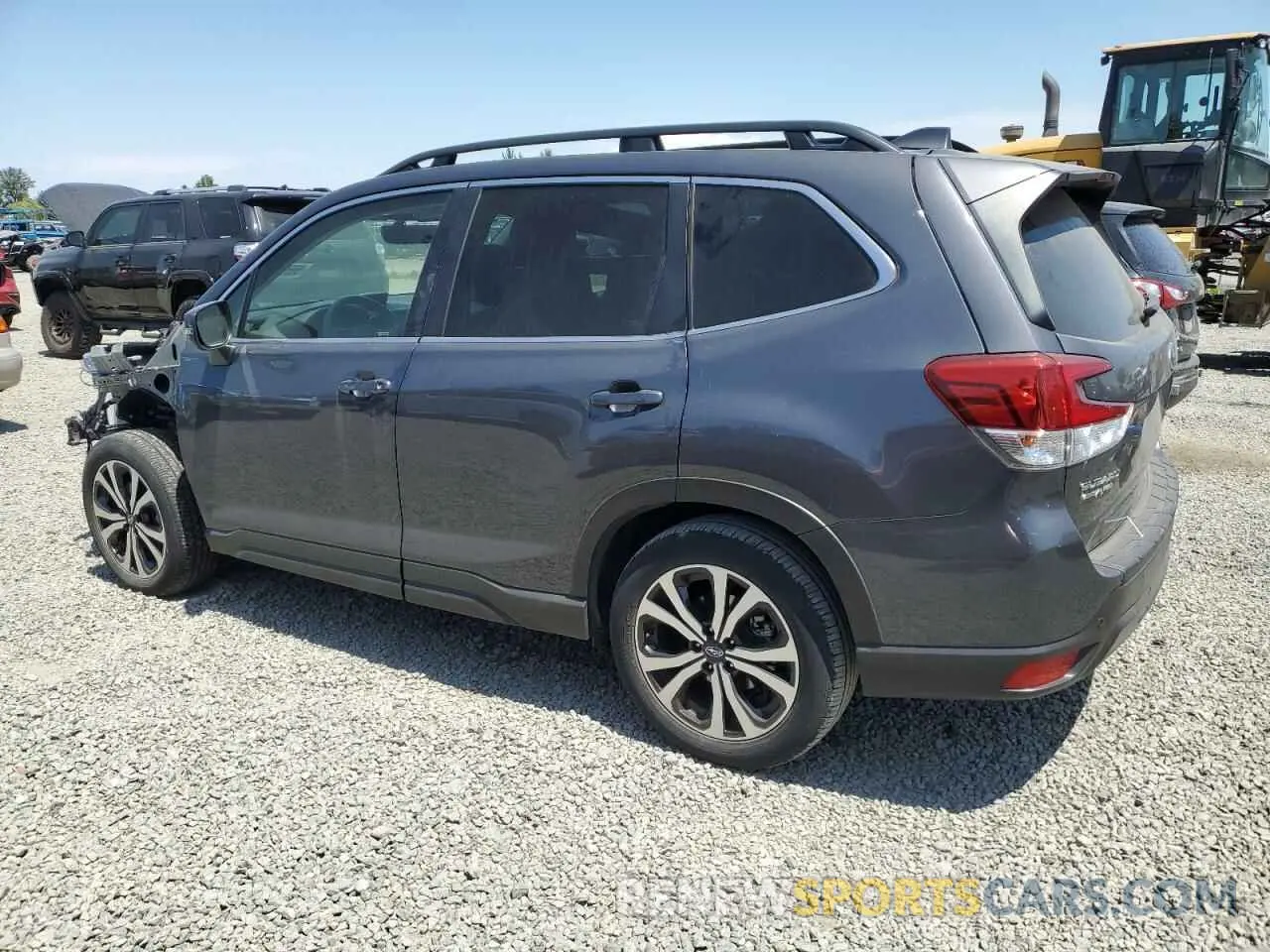 2 Photograph of a damaged car JF2SKAPC9NH416325 SUBARU FORESTER 2022