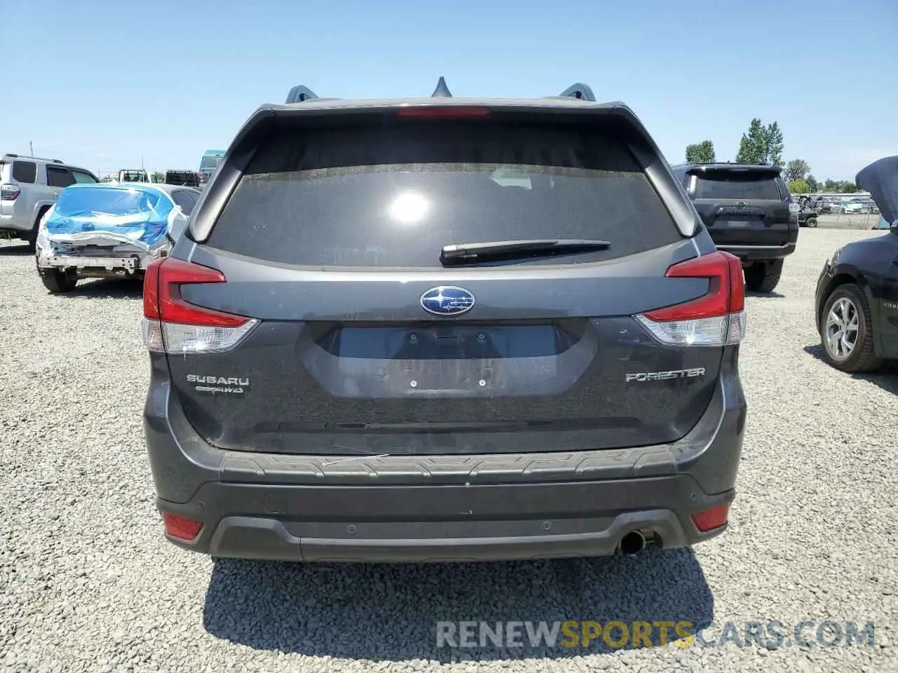 6 Photograph of a damaged car JF2SKAPC9NH416325 SUBARU FORESTER 2022