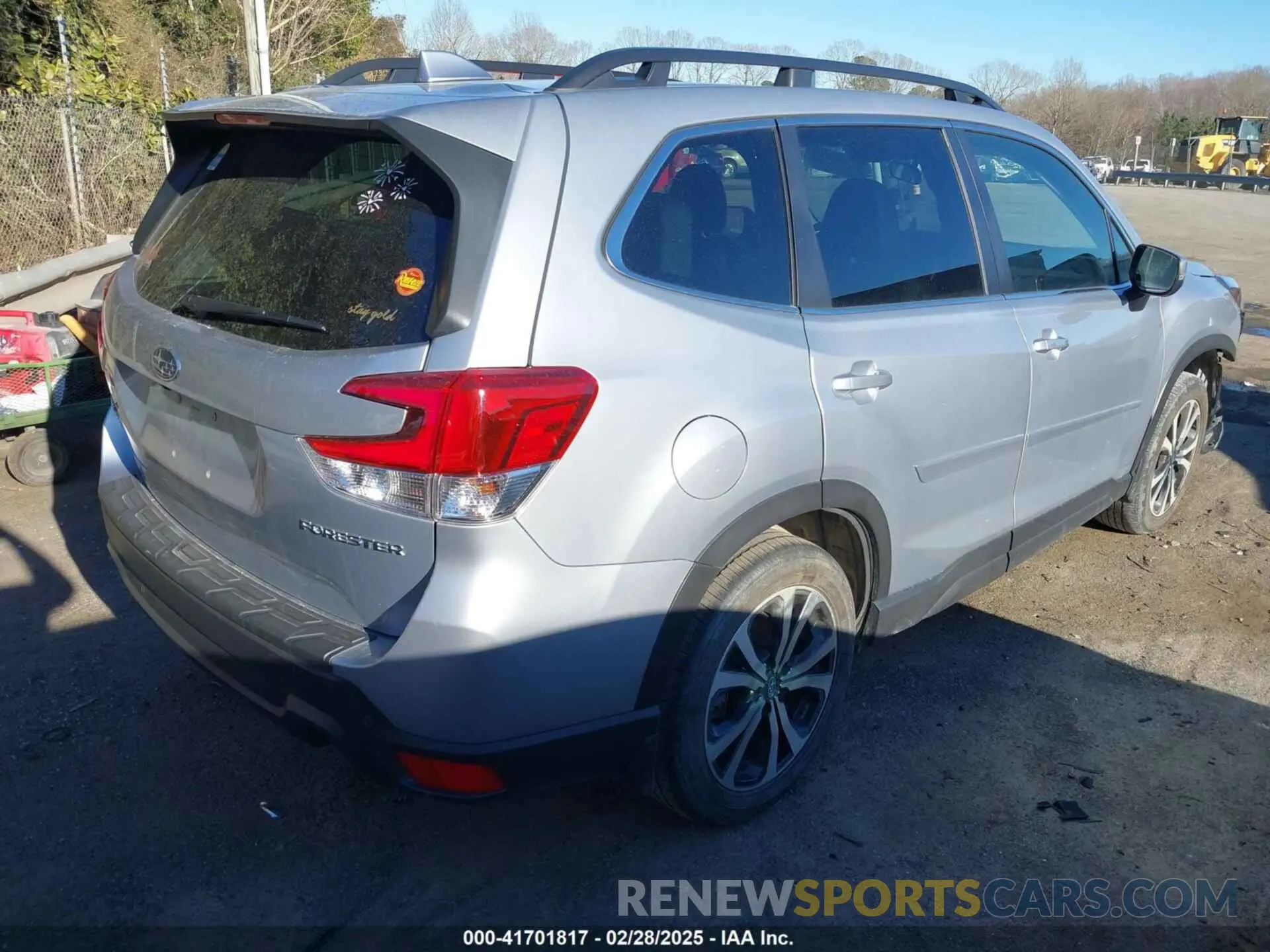 4 Photograph of a damaged car JF2SKAPC9NH498461 SUBARU FORESTER 2022