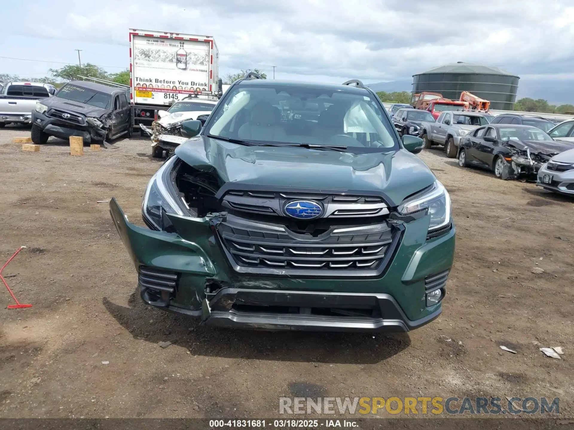 11 Photograph of a damaged car JF2SKAPCXNH440181 SUBARU FORESTER 2022