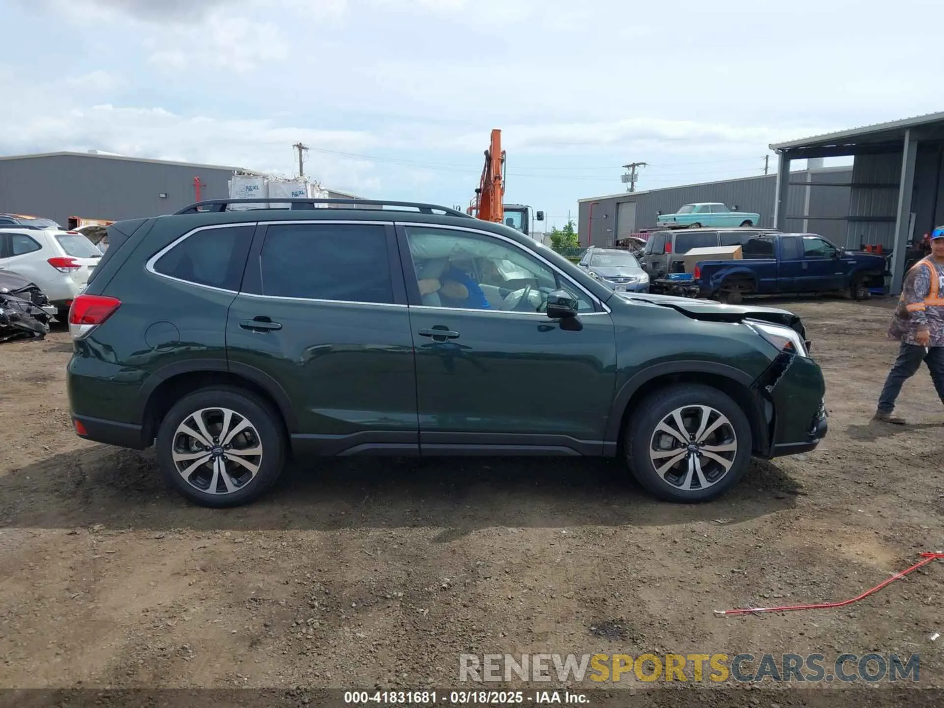 12 Photograph of a damaged car JF2SKAPCXNH440181 SUBARU FORESTER 2022