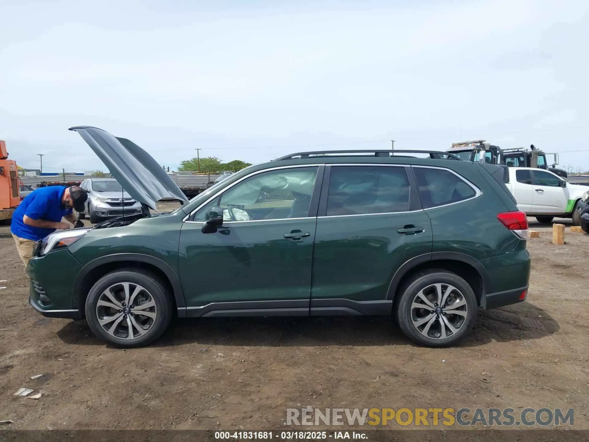 13 Photograph of a damaged car JF2SKAPCXNH440181 SUBARU FORESTER 2022