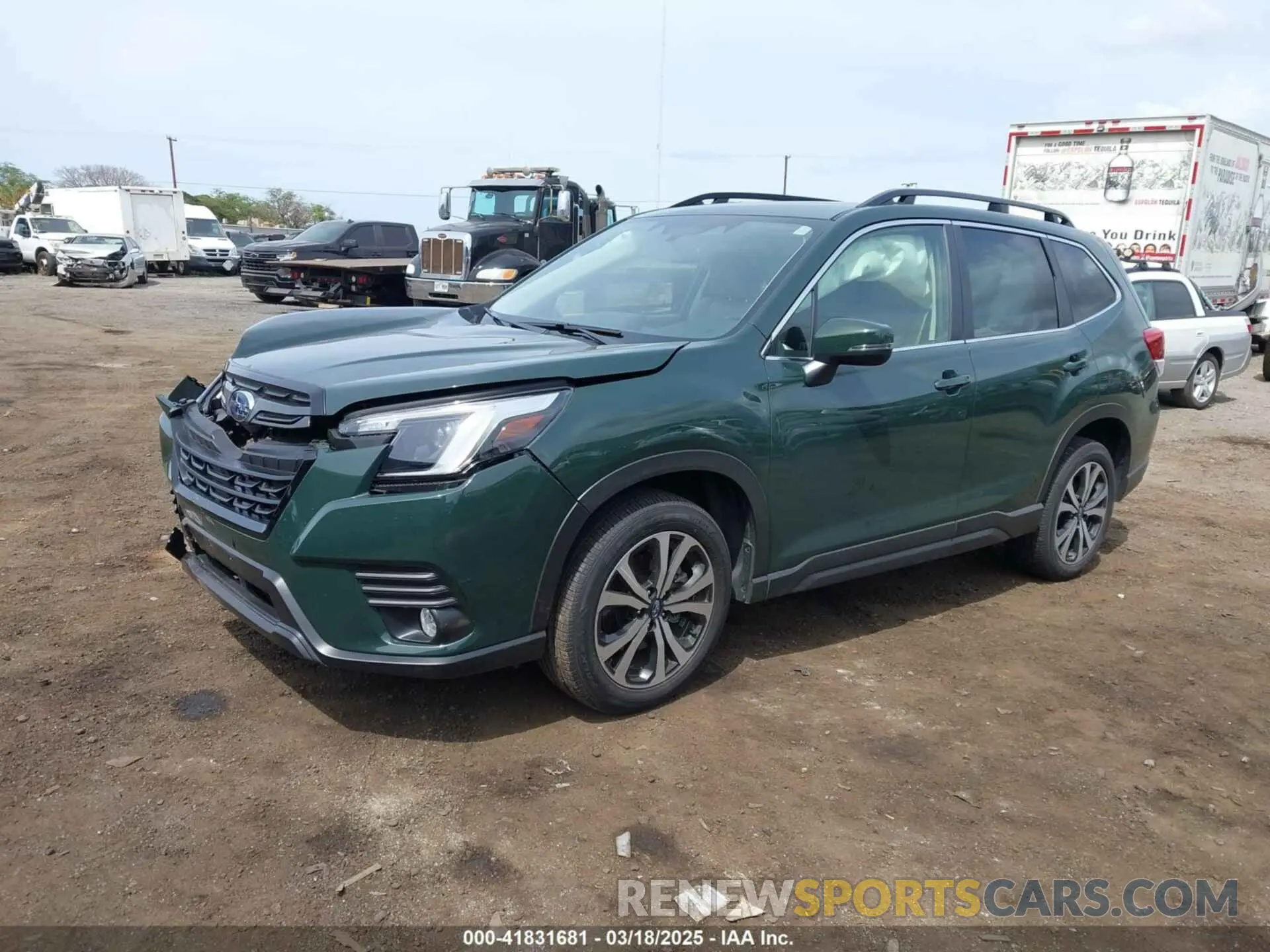 2 Photograph of a damaged car JF2SKAPCXNH440181 SUBARU FORESTER 2022