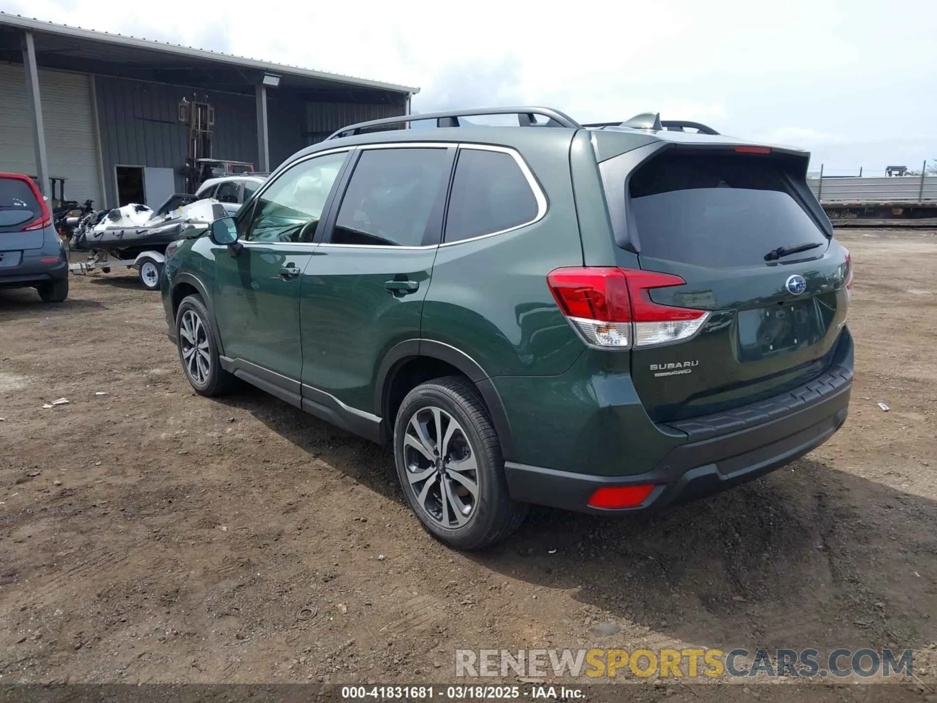 3 Photograph of a damaged car JF2SKAPCXNH440181 SUBARU FORESTER 2022