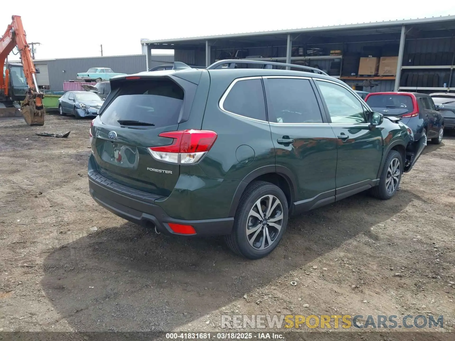 4 Photograph of a damaged car JF2SKAPCXNH440181 SUBARU FORESTER 2022
