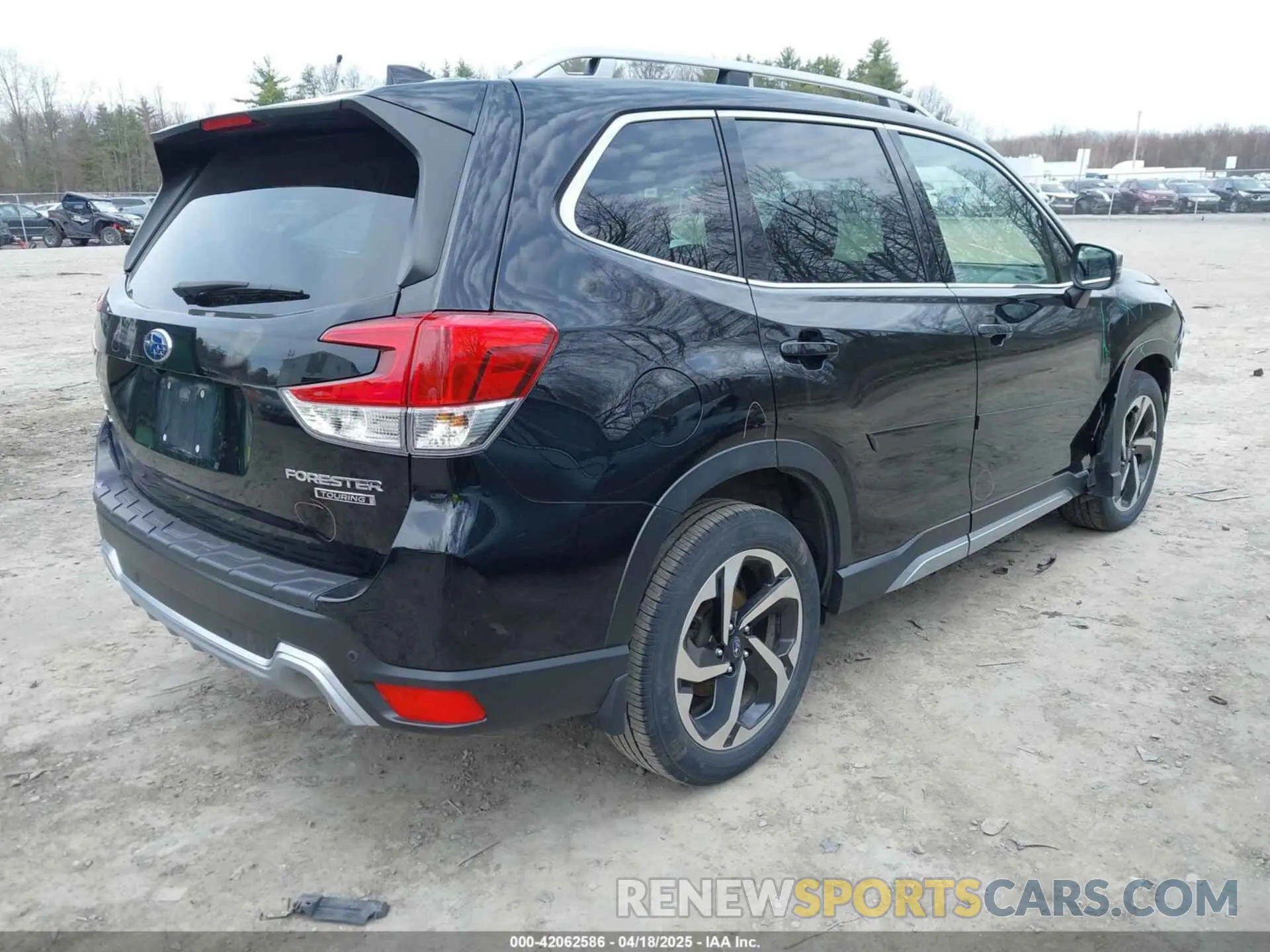 4 Photograph of a damaged car JF2SKARC0NH436539 SUBARU FORESTER 2022