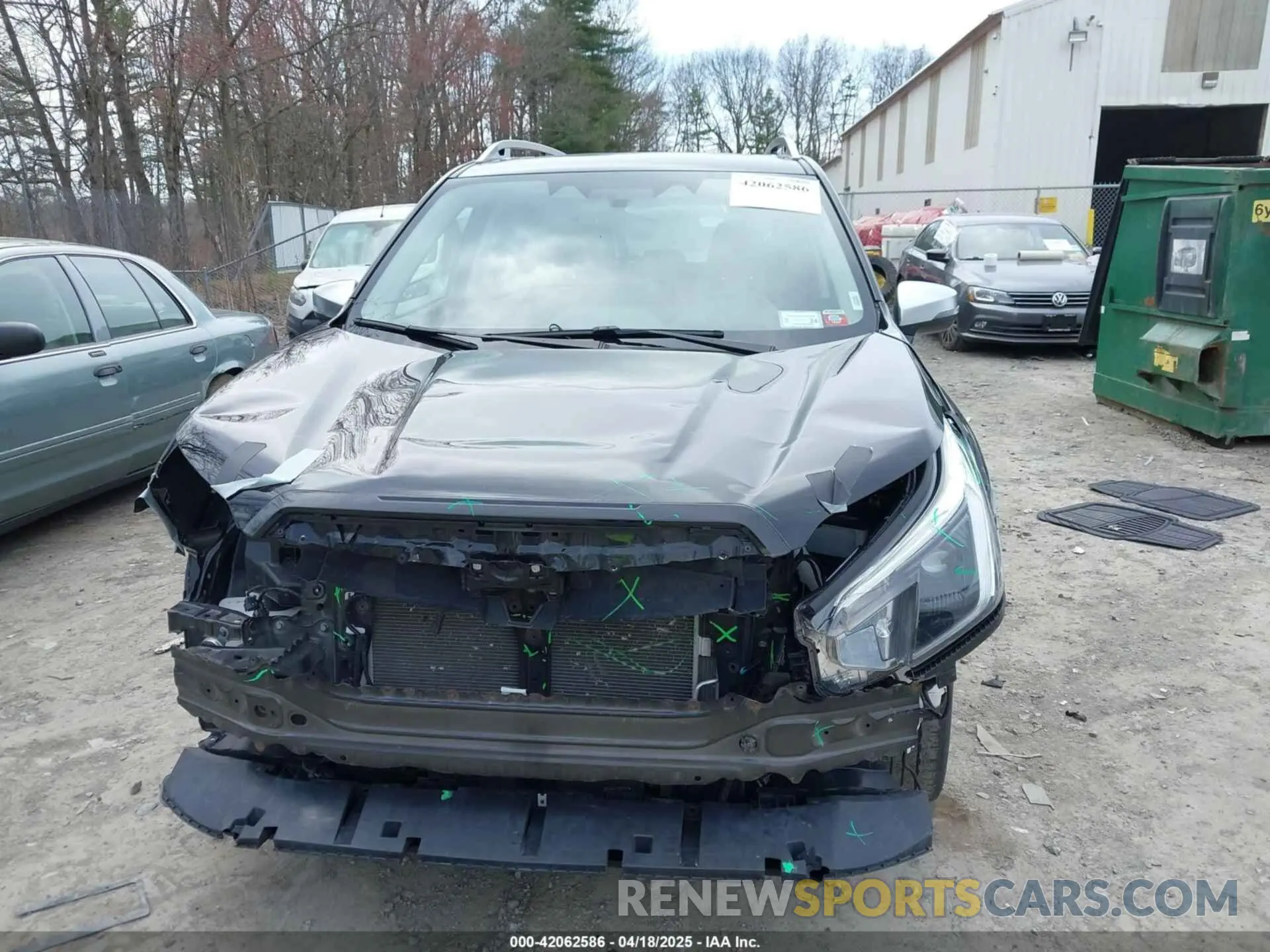 6 Photograph of a damaged car JF2SKARC0NH436539 SUBARU FORESTER 2022